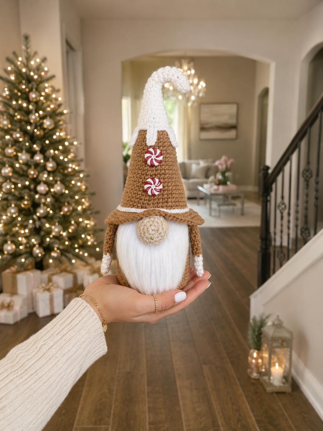 Christmas Gnome, Winter Holiday Home Decor