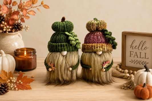 Fall Pumpkins Gnome
