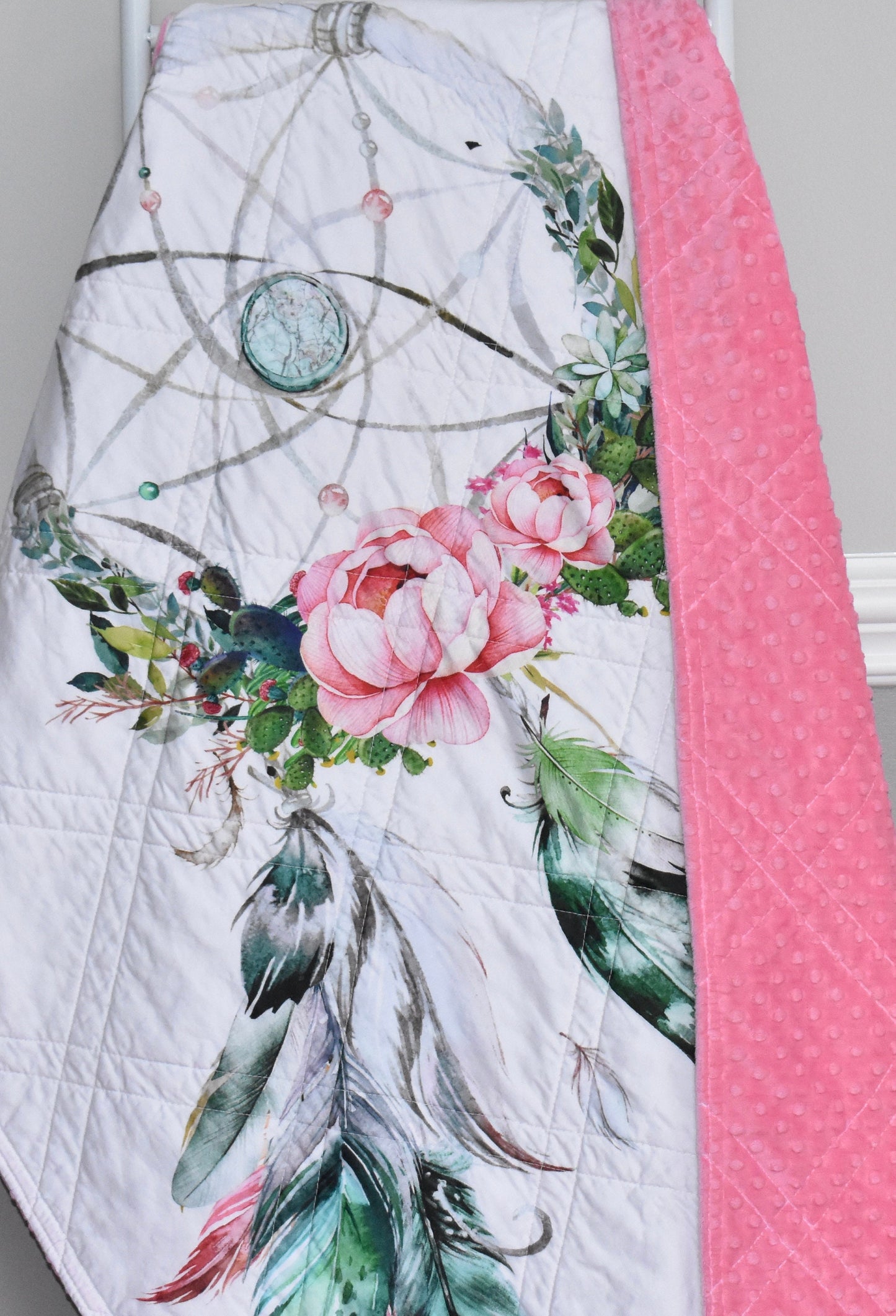 baby girl quilt, handmade baby blanket, baby shower gift, nursery decor, crib bedding, handmade quilt