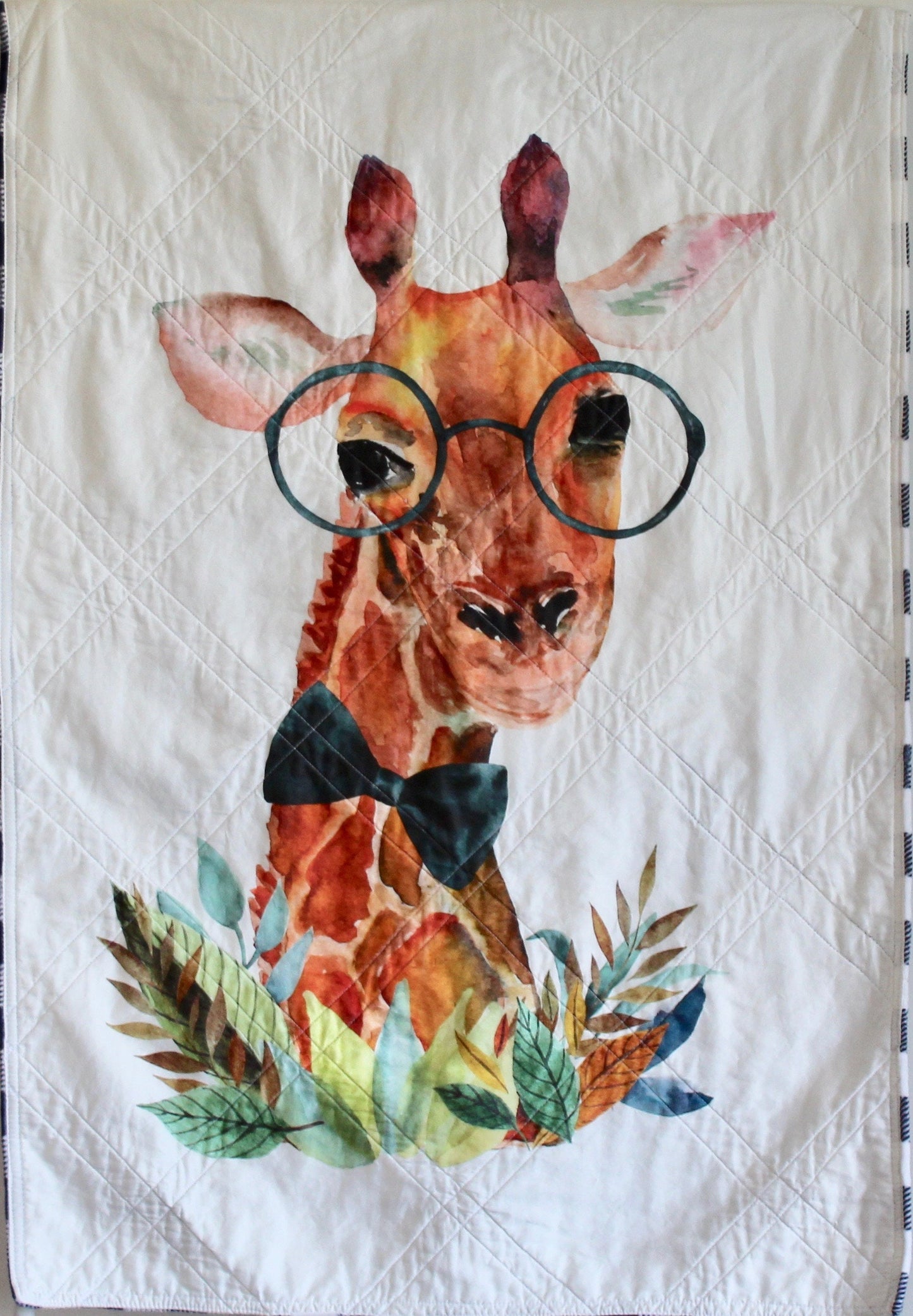 giraffe quilt, minky quilt, handmade quilt,handmade baby blanket, baby shower gift, nursery decor, crib bedding, handmade quilt
