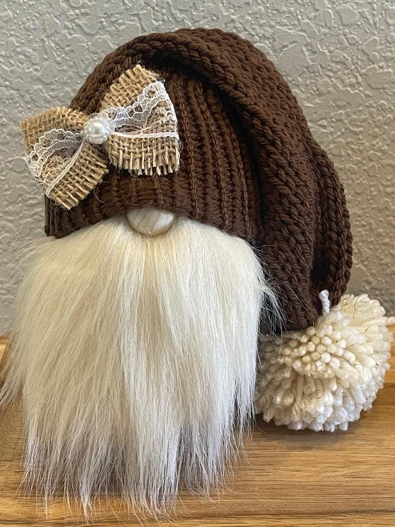 Handmade Farmhouse Gnome, Tiered Tray Decor