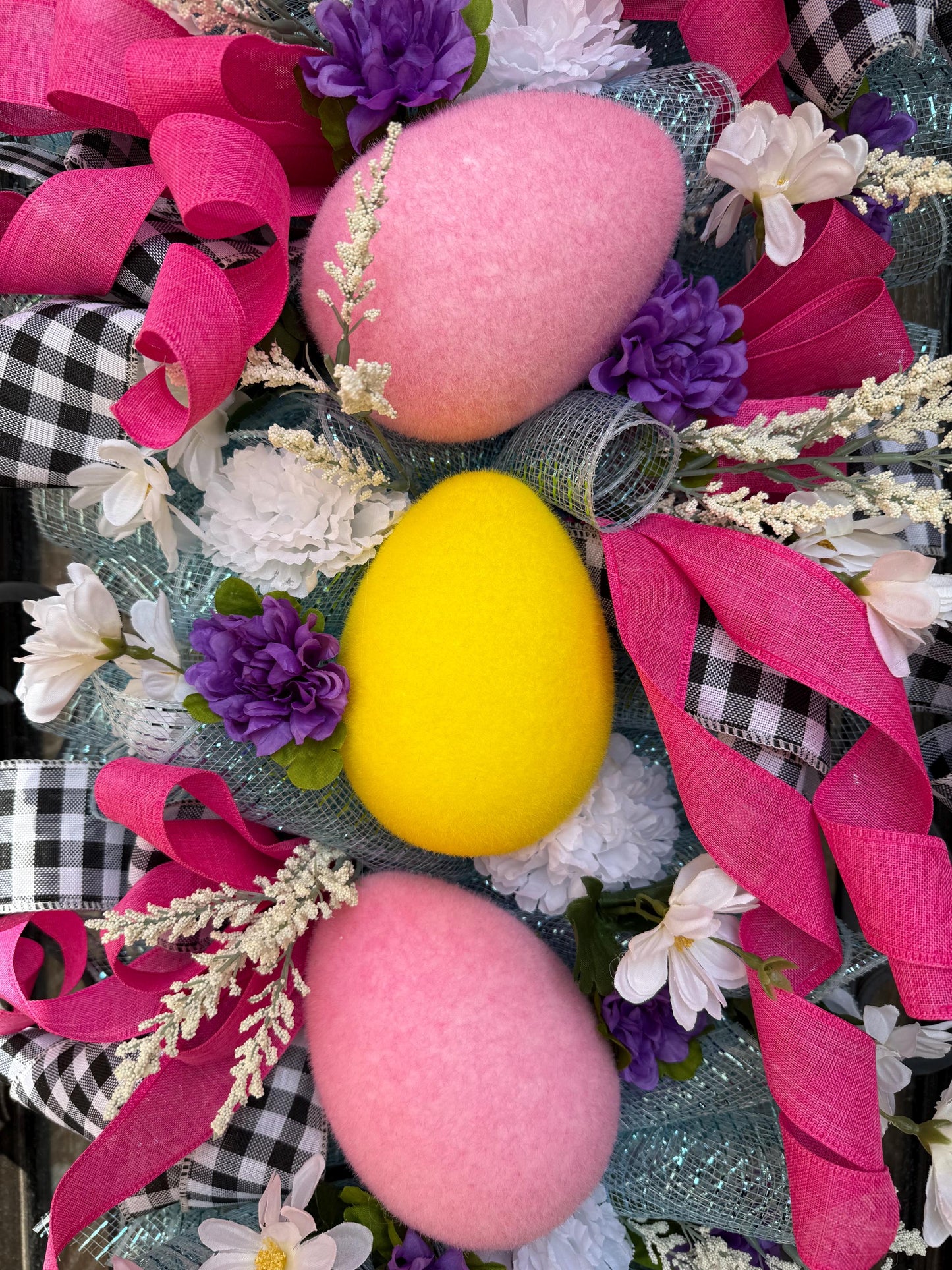 Easter Egg Door Swag, Spring Holiday Decor