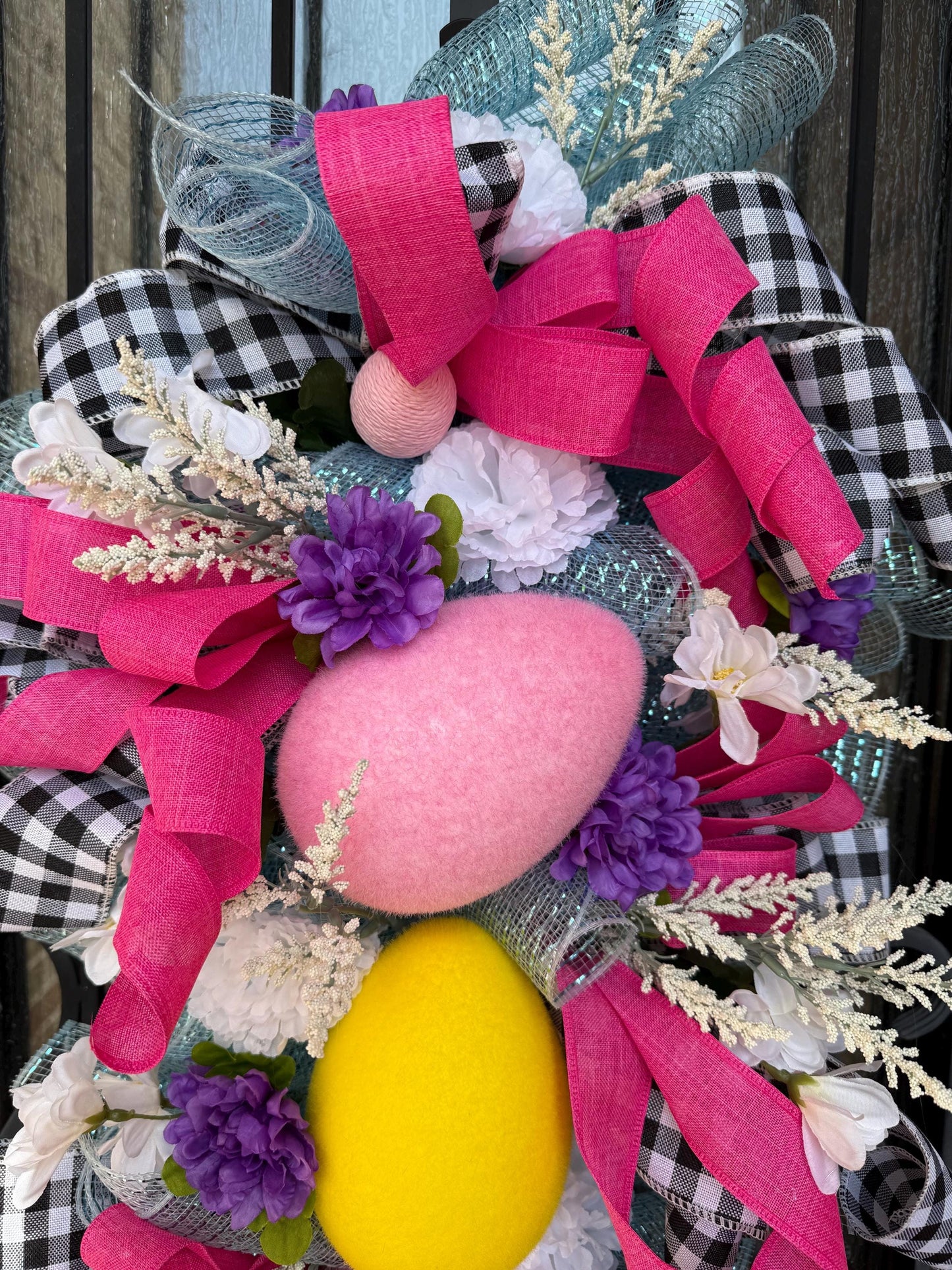 Easter Egg Door Swag, Spring Holiday Decor