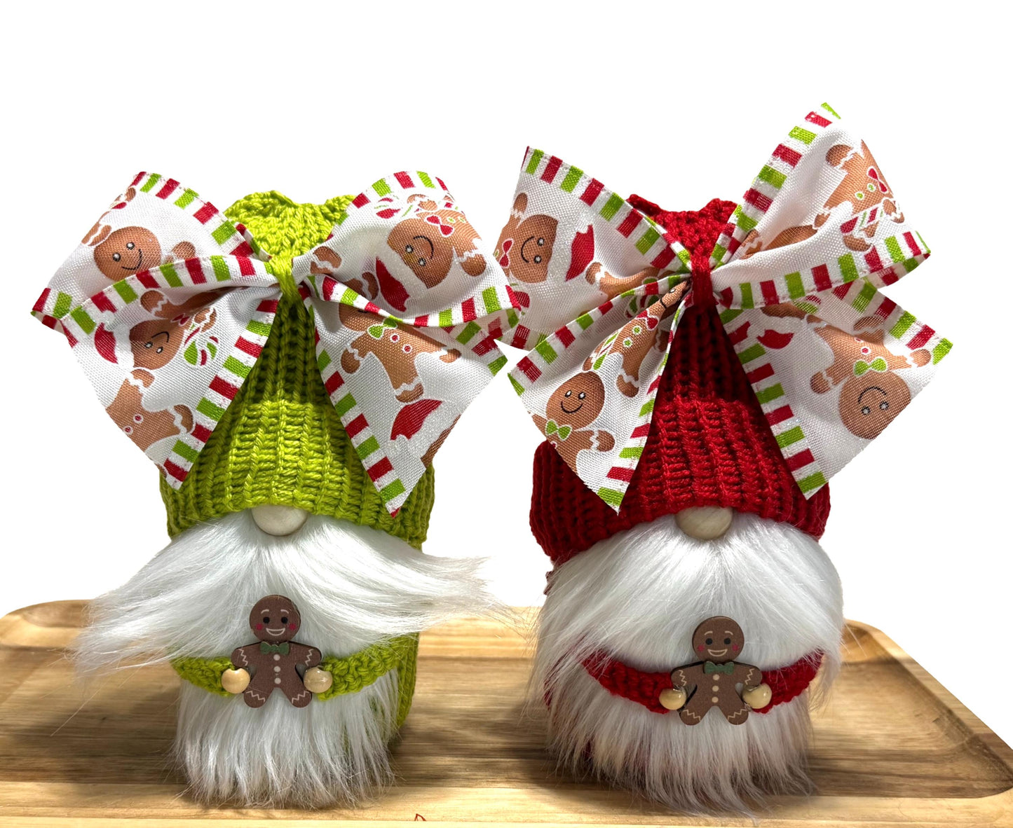 Christmas Gnome, Gingerbread Gnome, Holiday Gnome, Winter Gnome, Three Tier  Tray Decor, Farm House Gnome