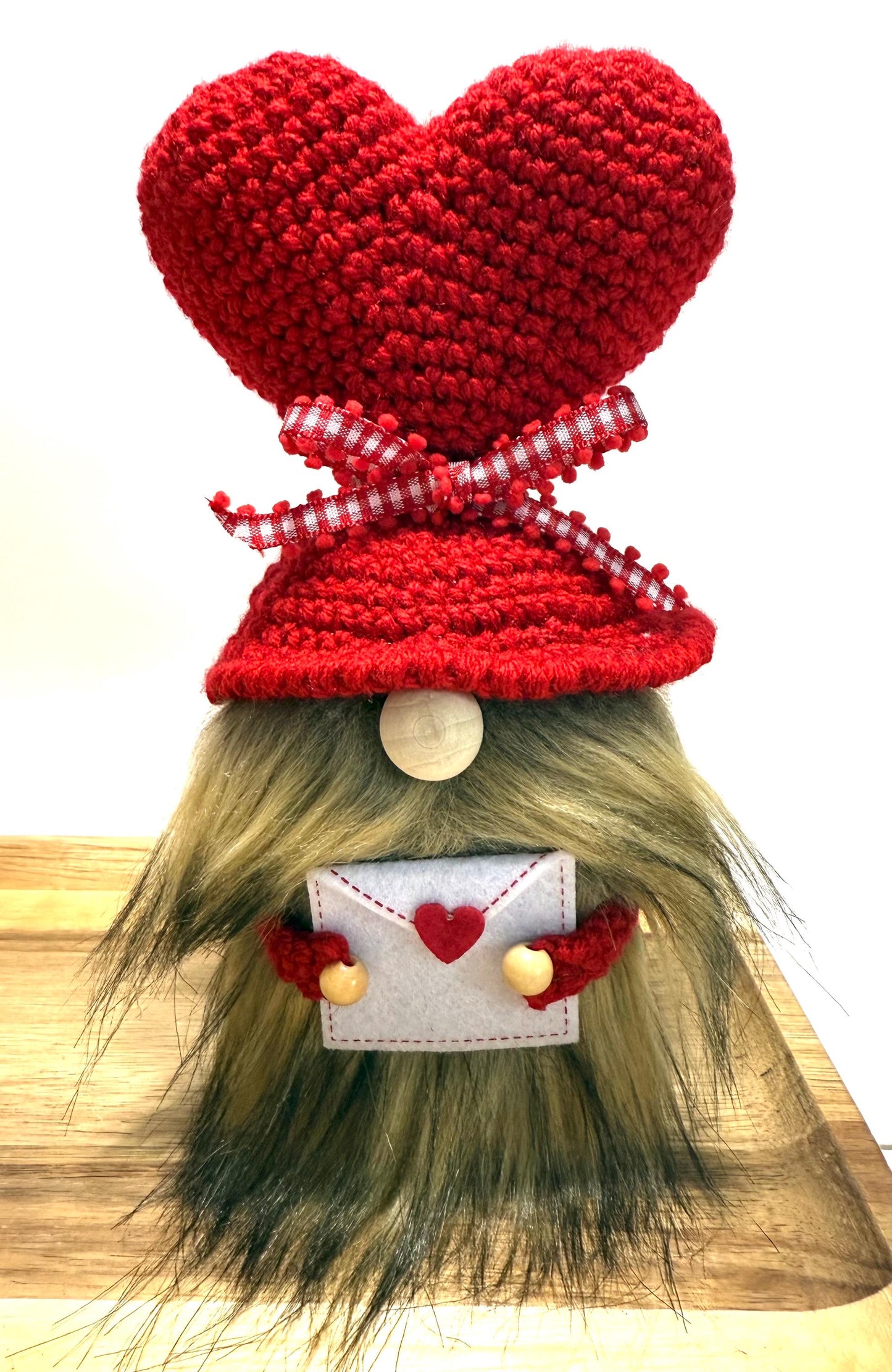 Valentine's Day Gnome, Spring Holiday Decor, Tiered Tray Decorations