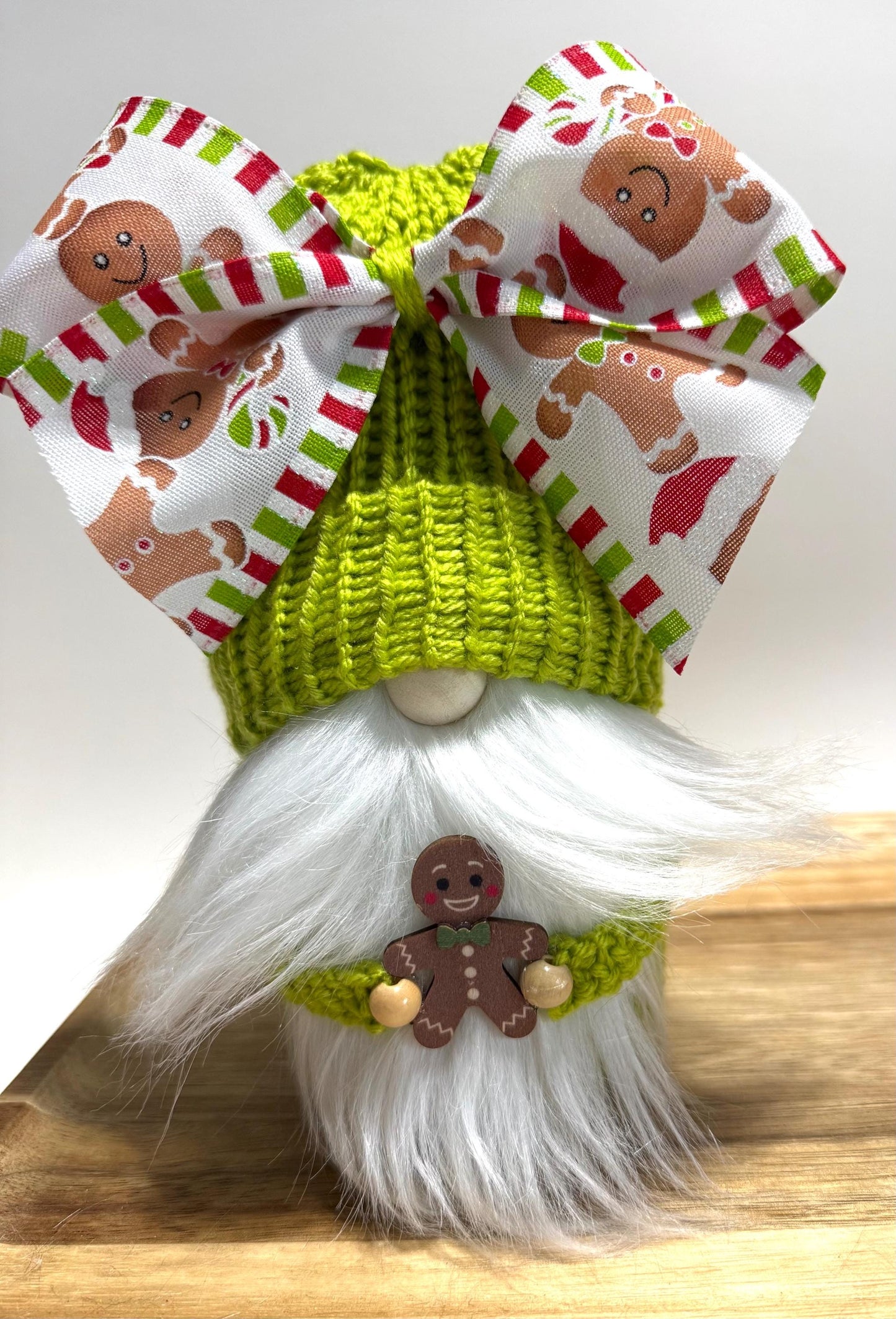 Christmas Gnome, Gingerbread Gnome, Holiday Gnome, Winter Gnome, Three Tier  Tray Decor, Farm House Gnome