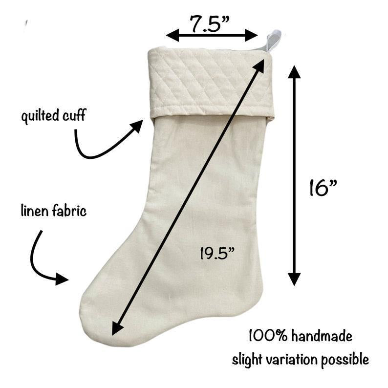 Personalized Christmas Stockings - SET OF 5