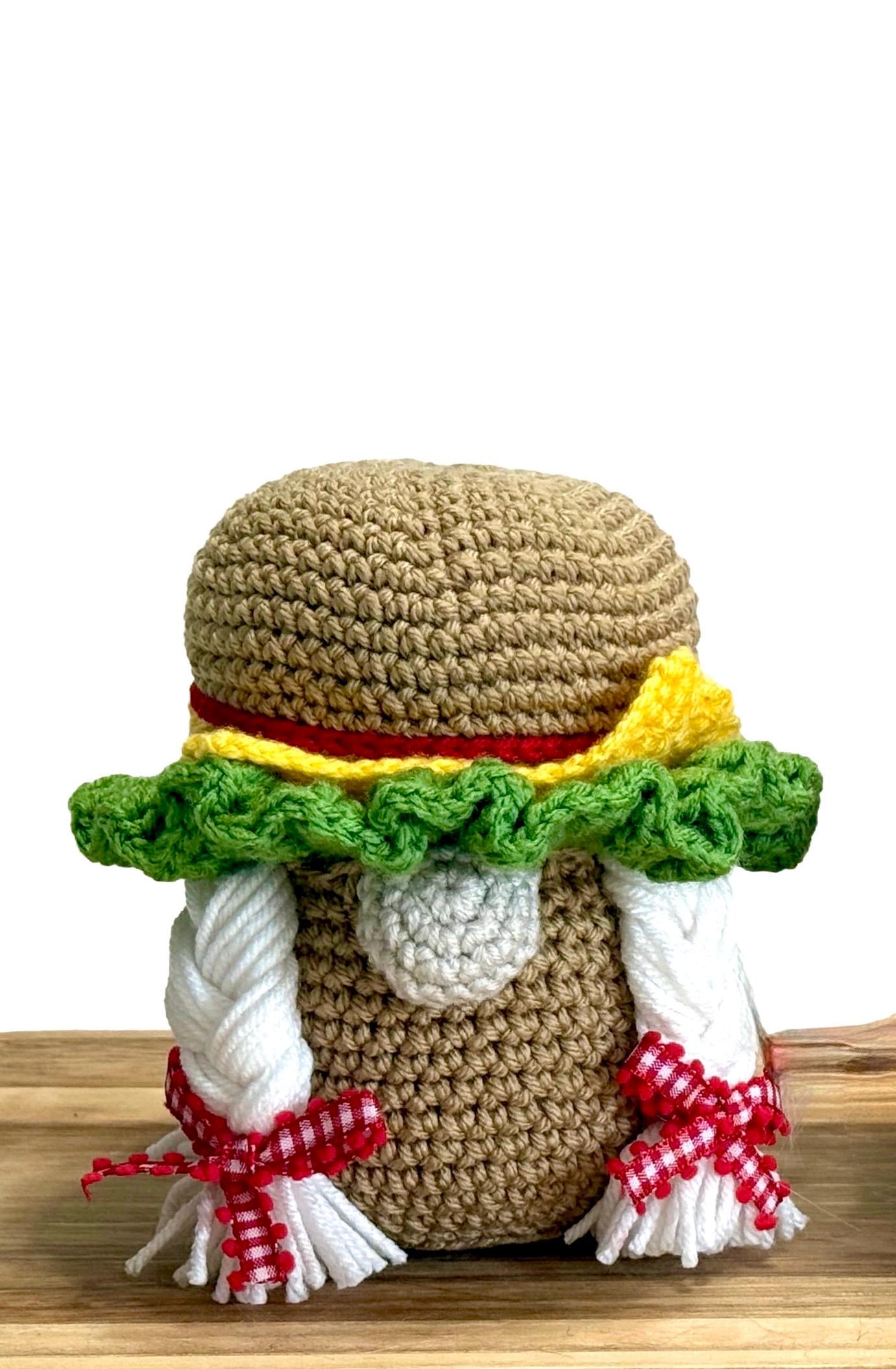 Food Gnomes, Farmhouse Tiered Tray Decor, Handmade