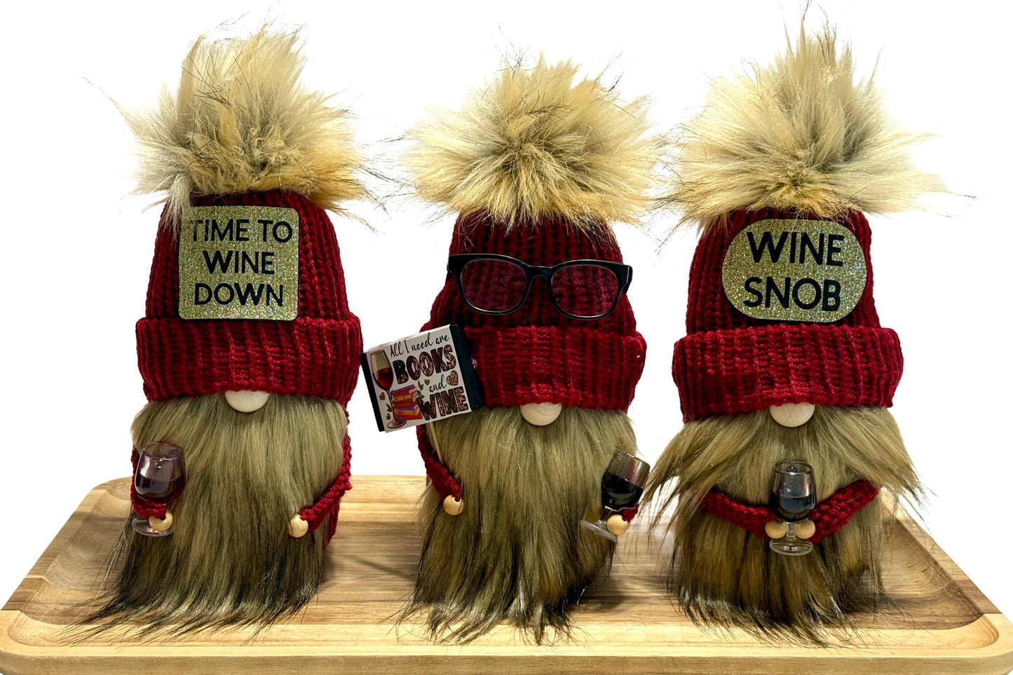 Wine Gnome-  Housewarming Gift, Bar Decorations
