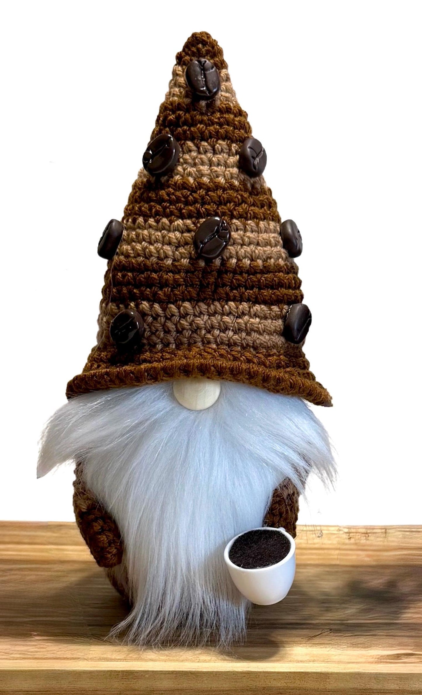 Coffee Gnome, Kitchen Home Decoration , Tiered Tray Decor