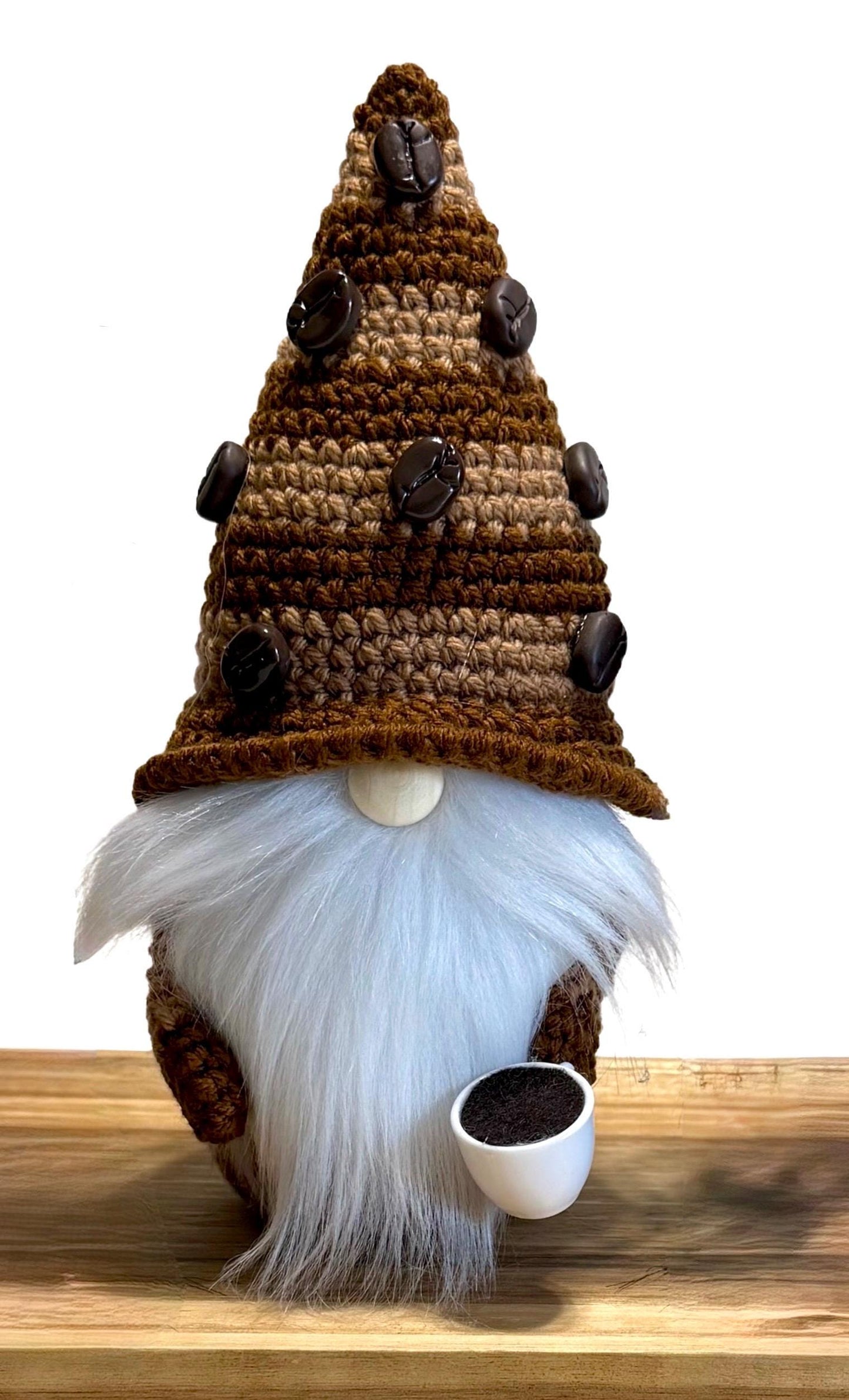 Coffee Gnome, Kitchen Home Decoration , Tiered Tray Decor