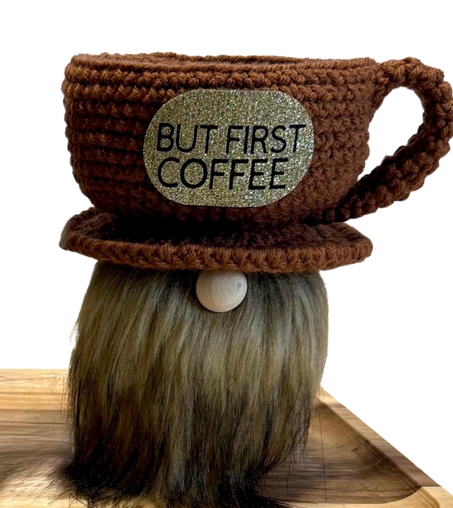 Coffee Gnome, Kitchen Home Decoration , Tiered Tray Decor