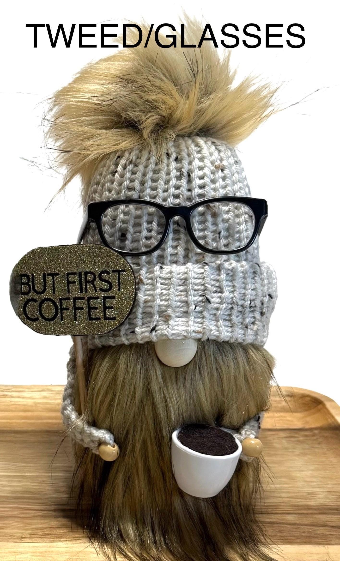 Coffee Gnome, Kitchen Home Decoration , Tiered Tray Decor