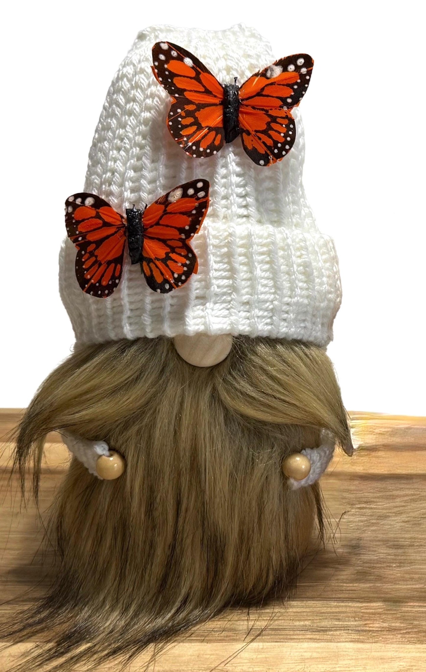 Butterflies Gnome , Handmade Home Decor