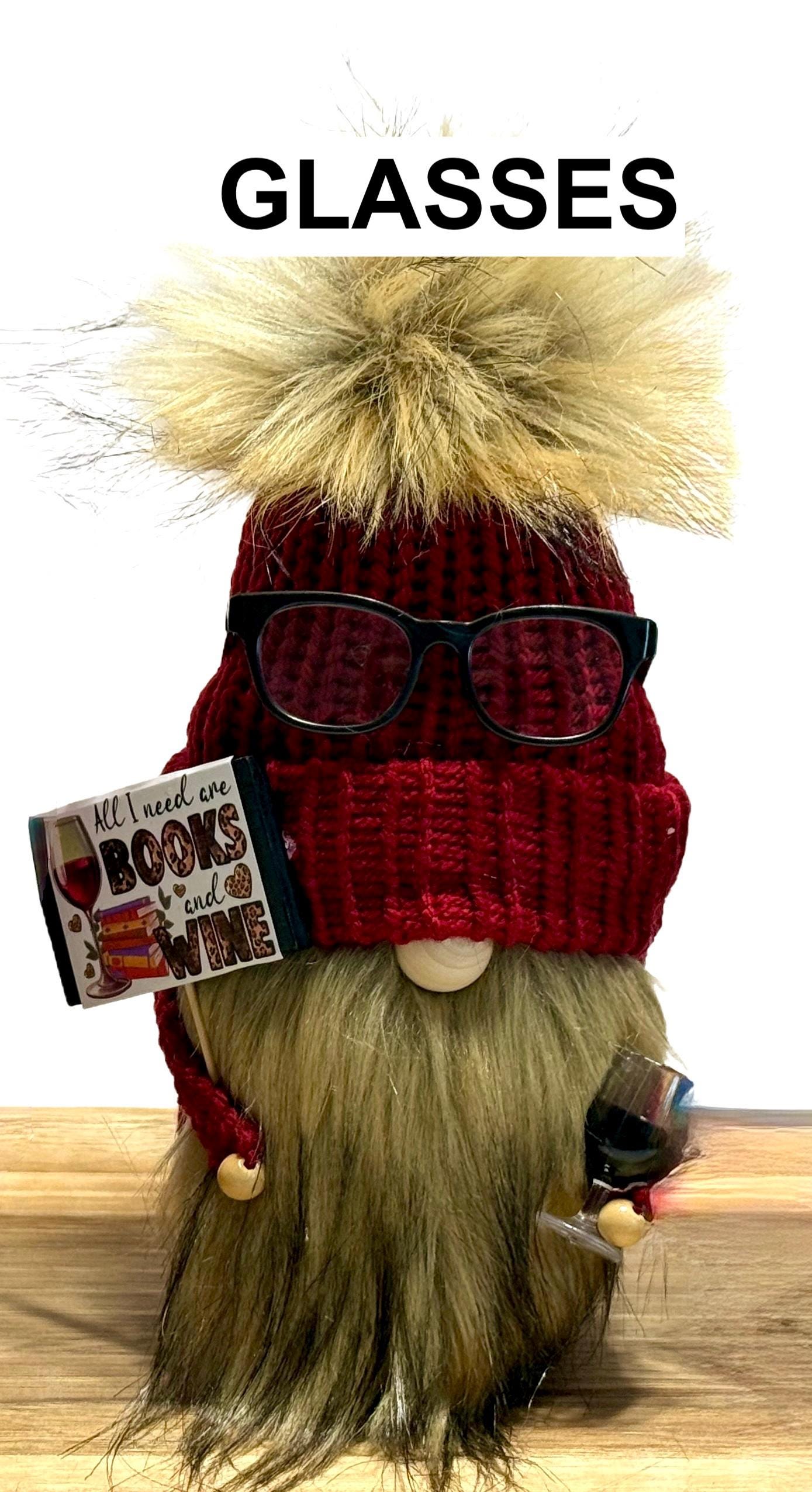 Wine Gnome-  Housewarming Gift, Bar Decorations