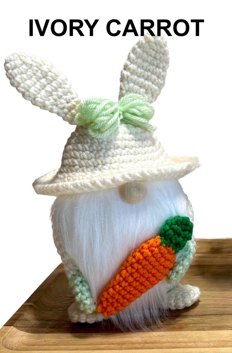 Easter Gnome, Spring Home Decorations, Tiered Tray Decor
