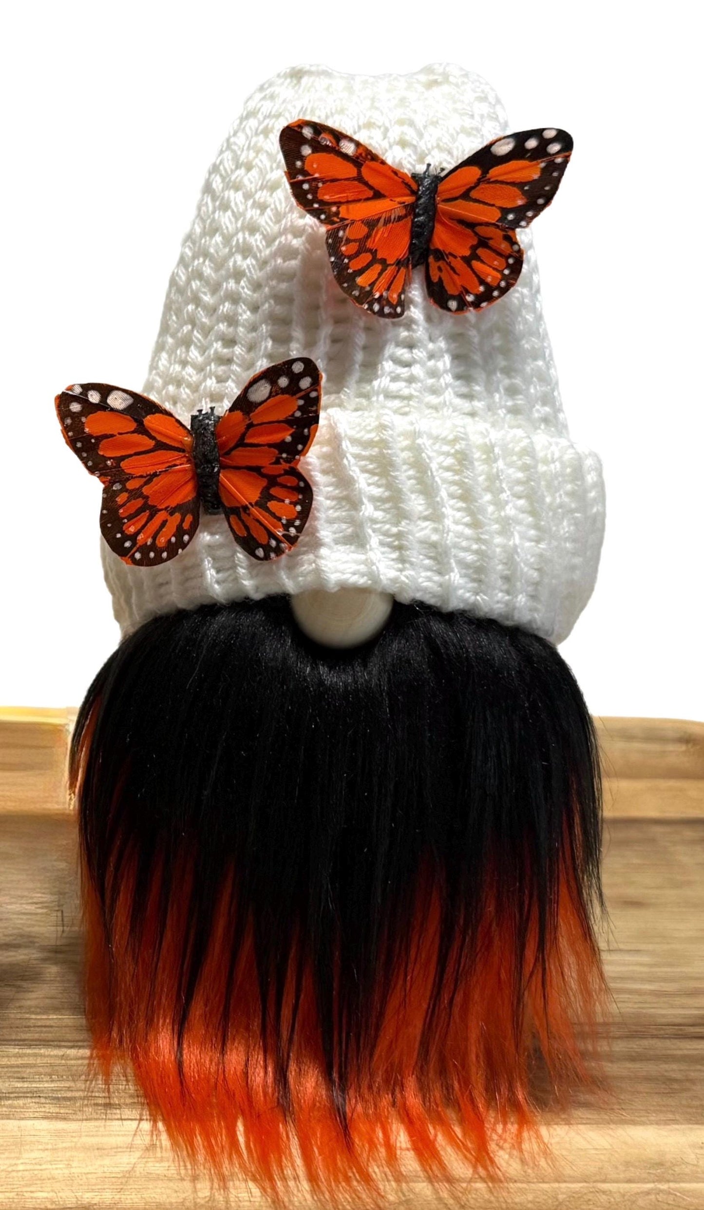 Butterflies Gnome , Handmade Home Decor