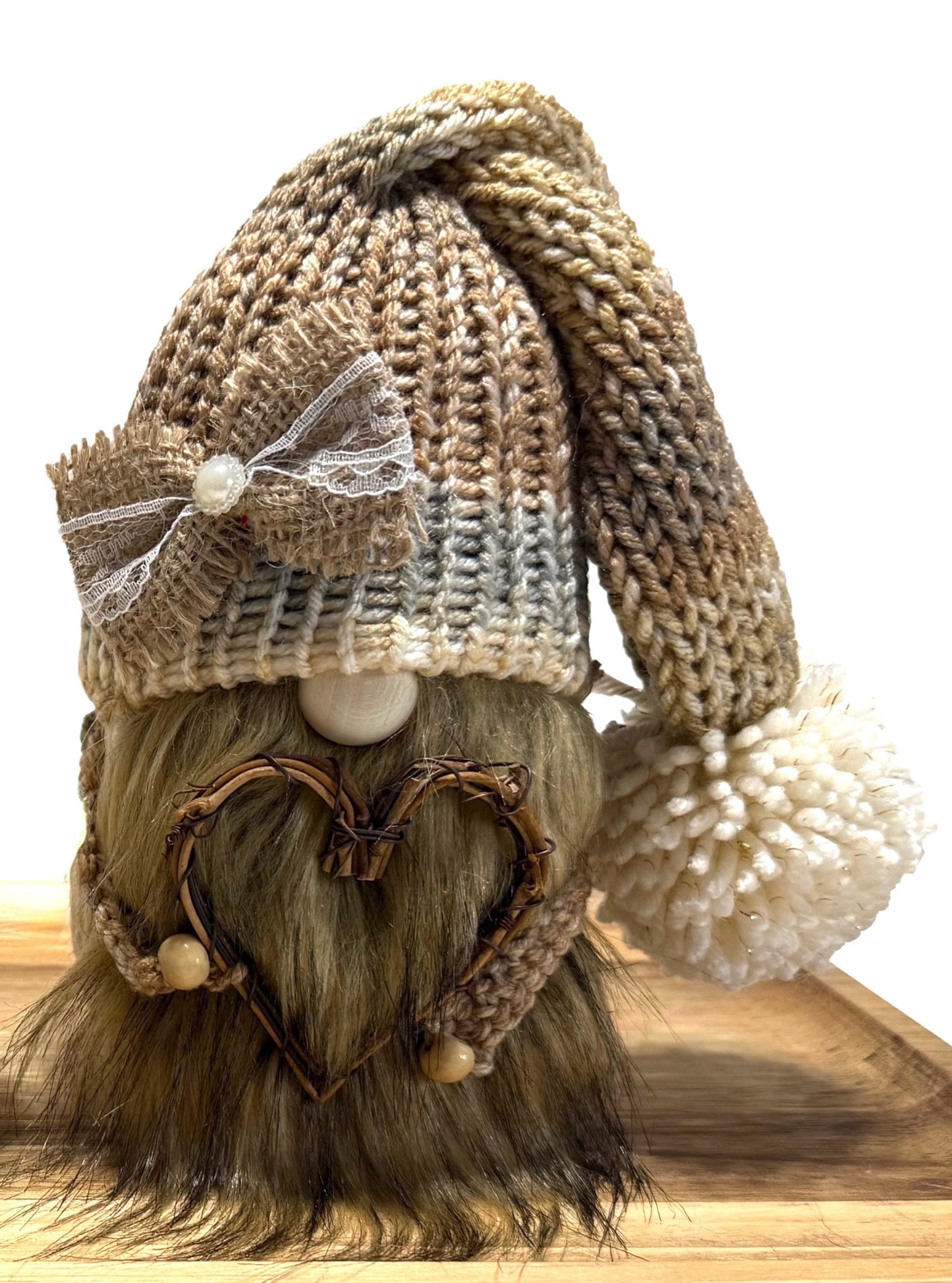 Rustic Farm House Valentine's Day Gnome