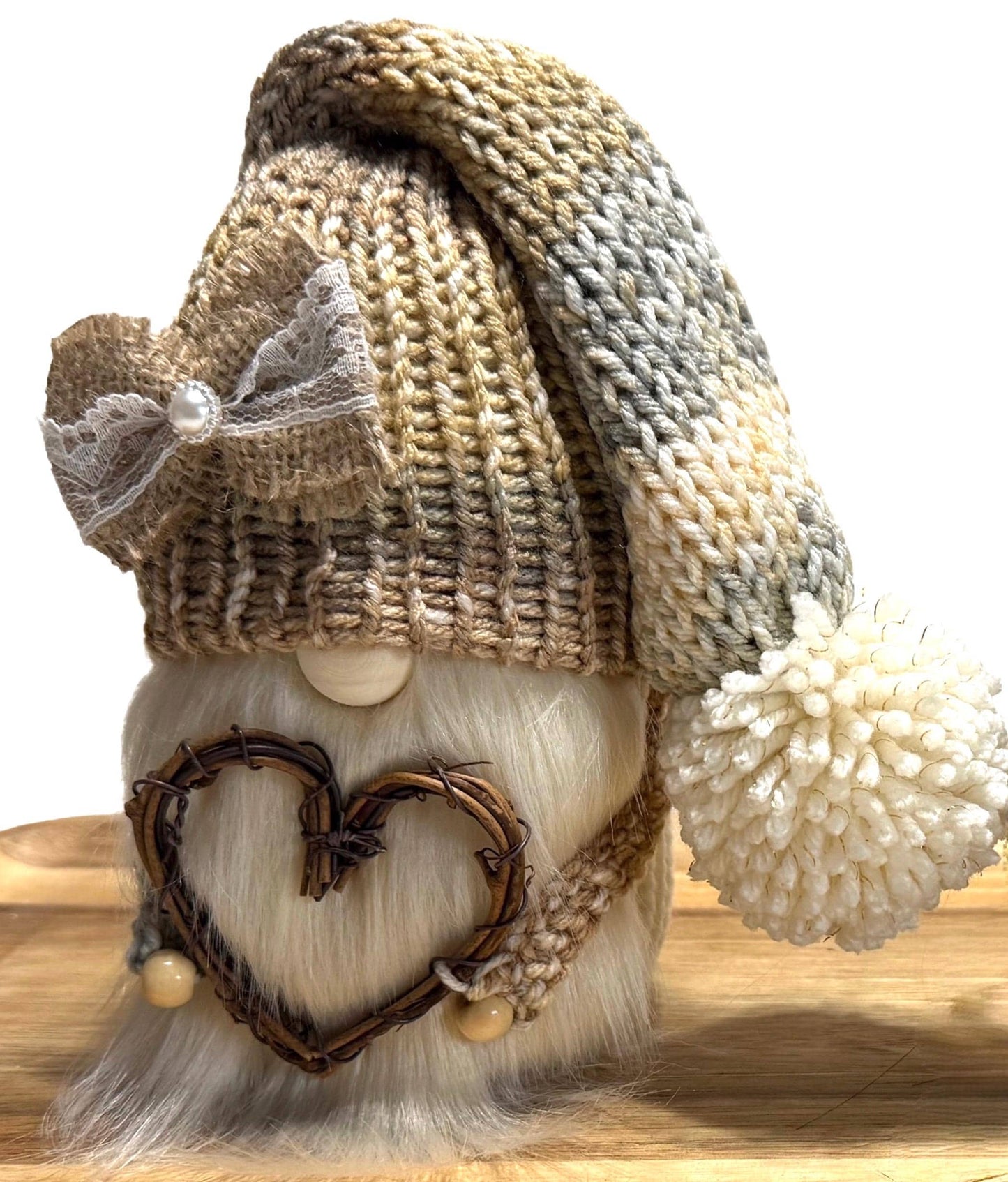 Rustic Farm House Valentine's Day Gnome