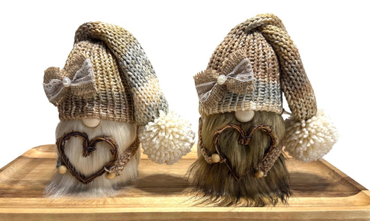 Rustic Farm House Valentine's Day Gnome
