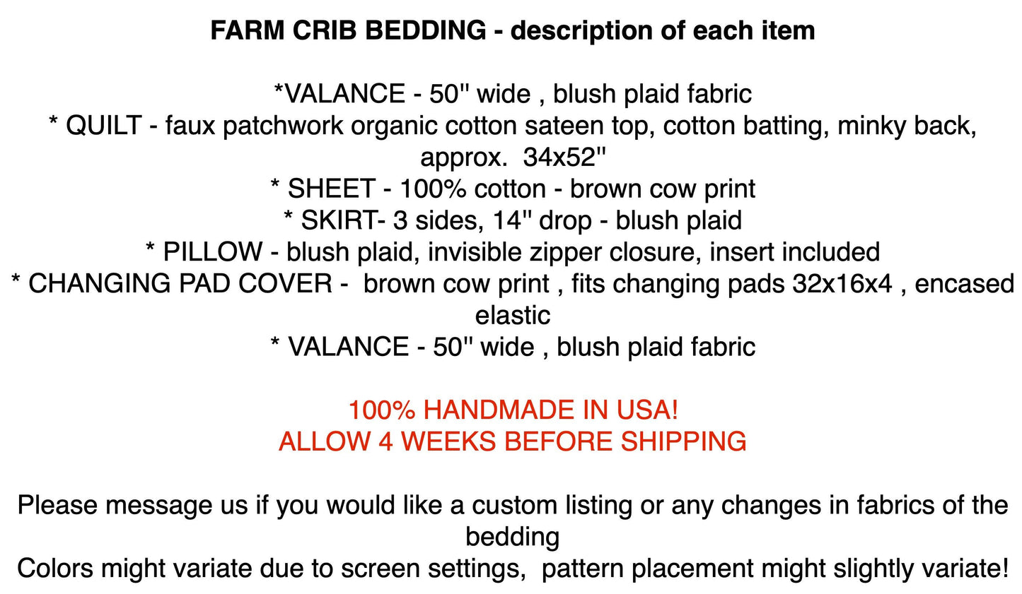 baby girl quilt, farm theme nursery, cow , barn, floral,  handmade baby blanket, baby shower gift, nursery decor, crib bedding