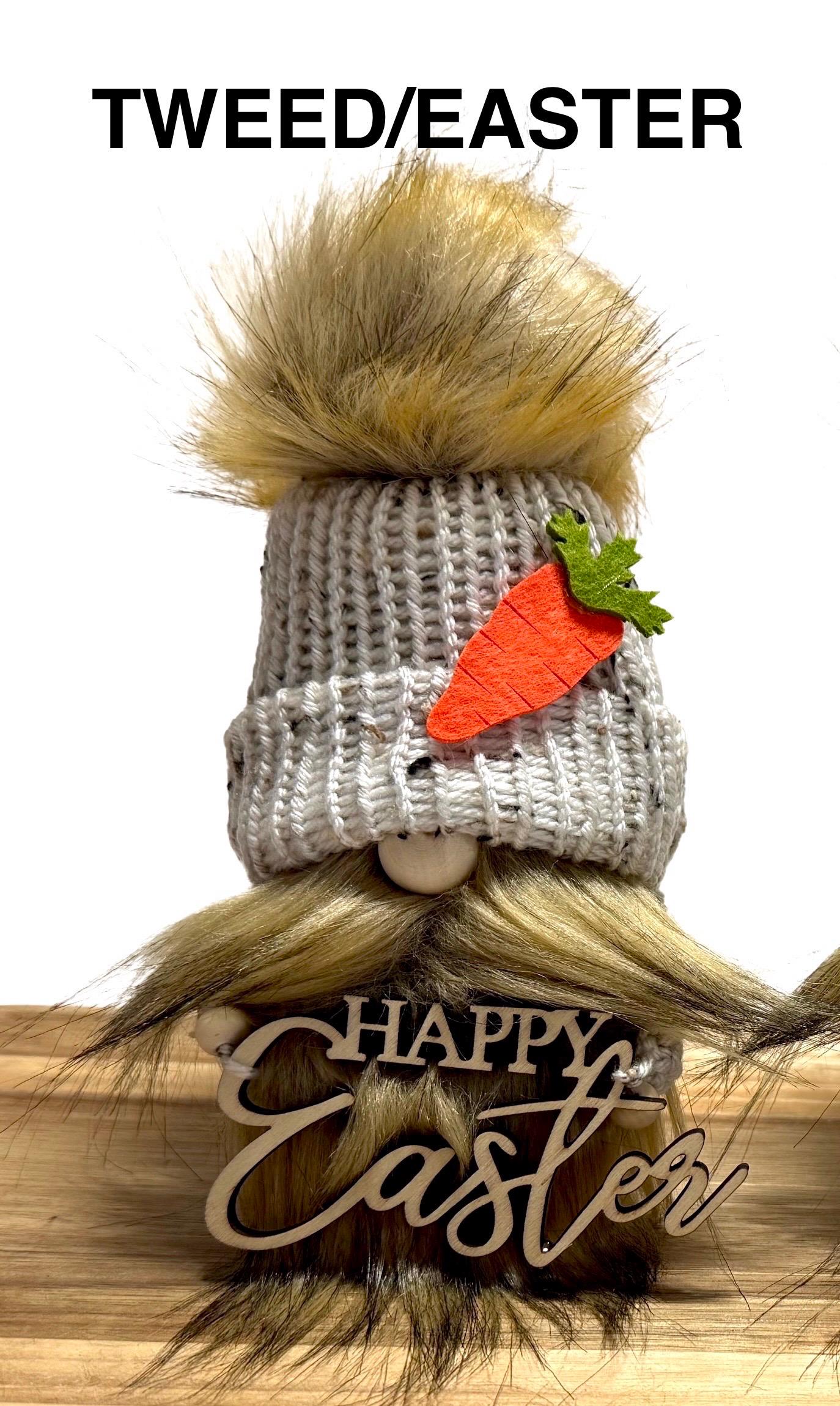 Easter Gnome, Spring Home Decorations, Tiered Tray Decor