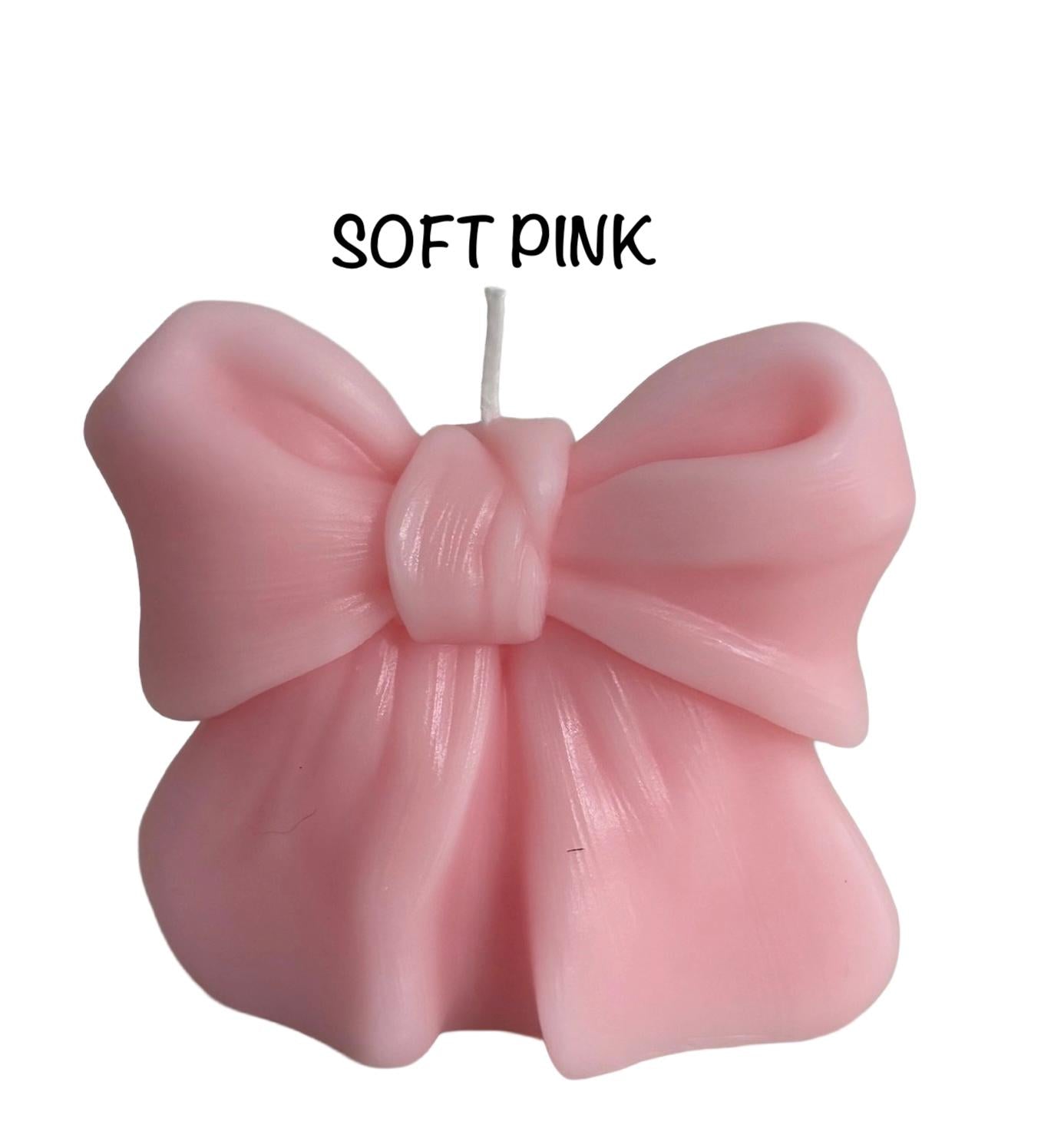Handmade Bow Soy Candles, Home Decor, Party Favors, Gift for Her