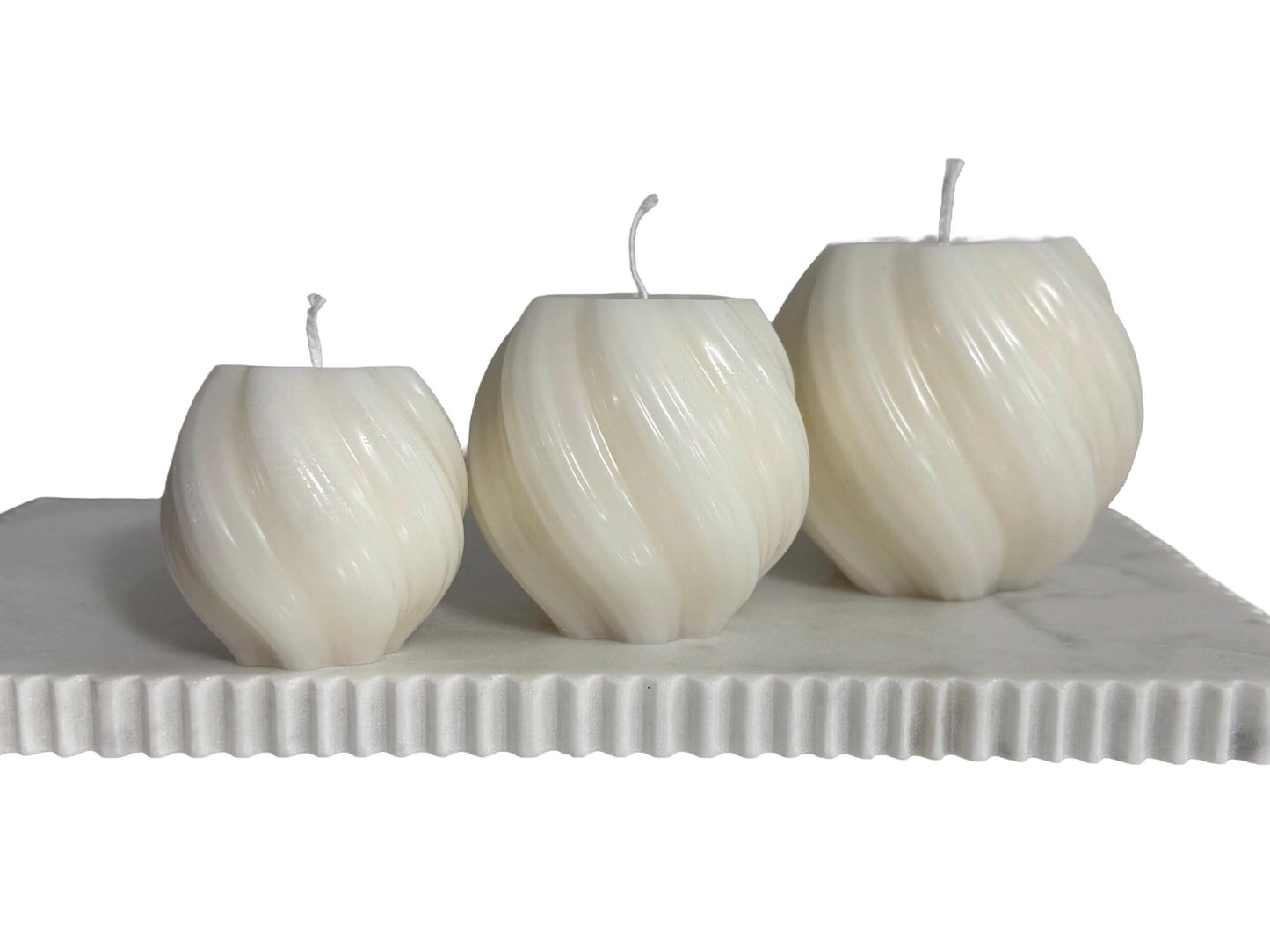 Spriral Handmade Soy Candles, Cozy Home Decor, Holiday Decorations, Housewarming Gift, Luxury Candle