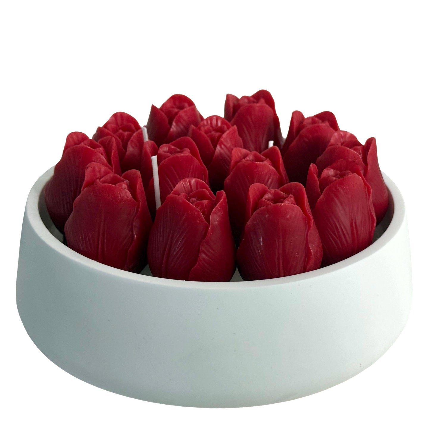 Tulips Handmade Soy Candles, Cozy Home Decor, Holiday Decorations, Housewarming Gift, Luxury Candle
