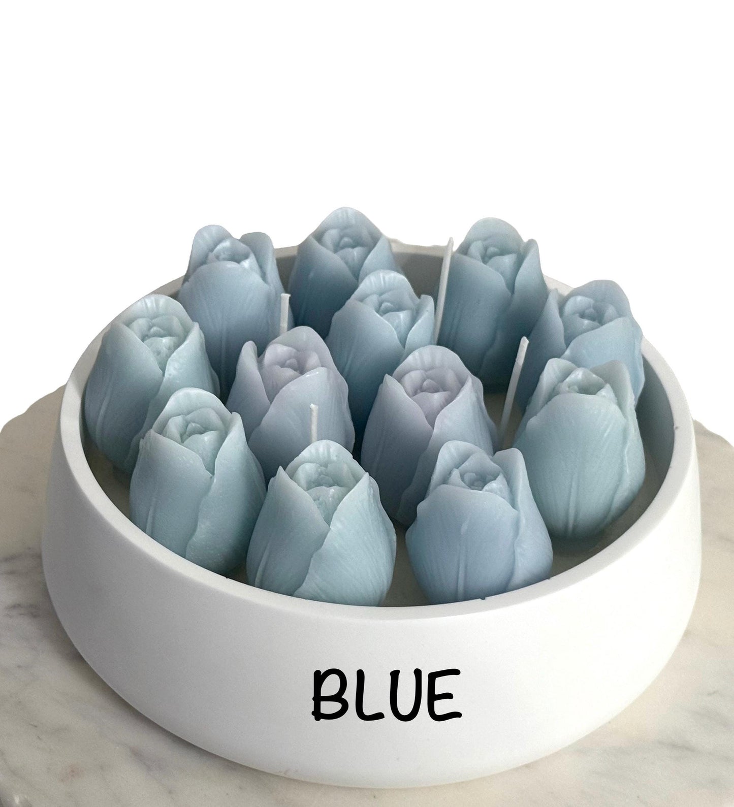 Tulips Handmade Soy Candles, Cozy Home Decor, Holiday Decorations, Housewarming Gift, Luxury Candle