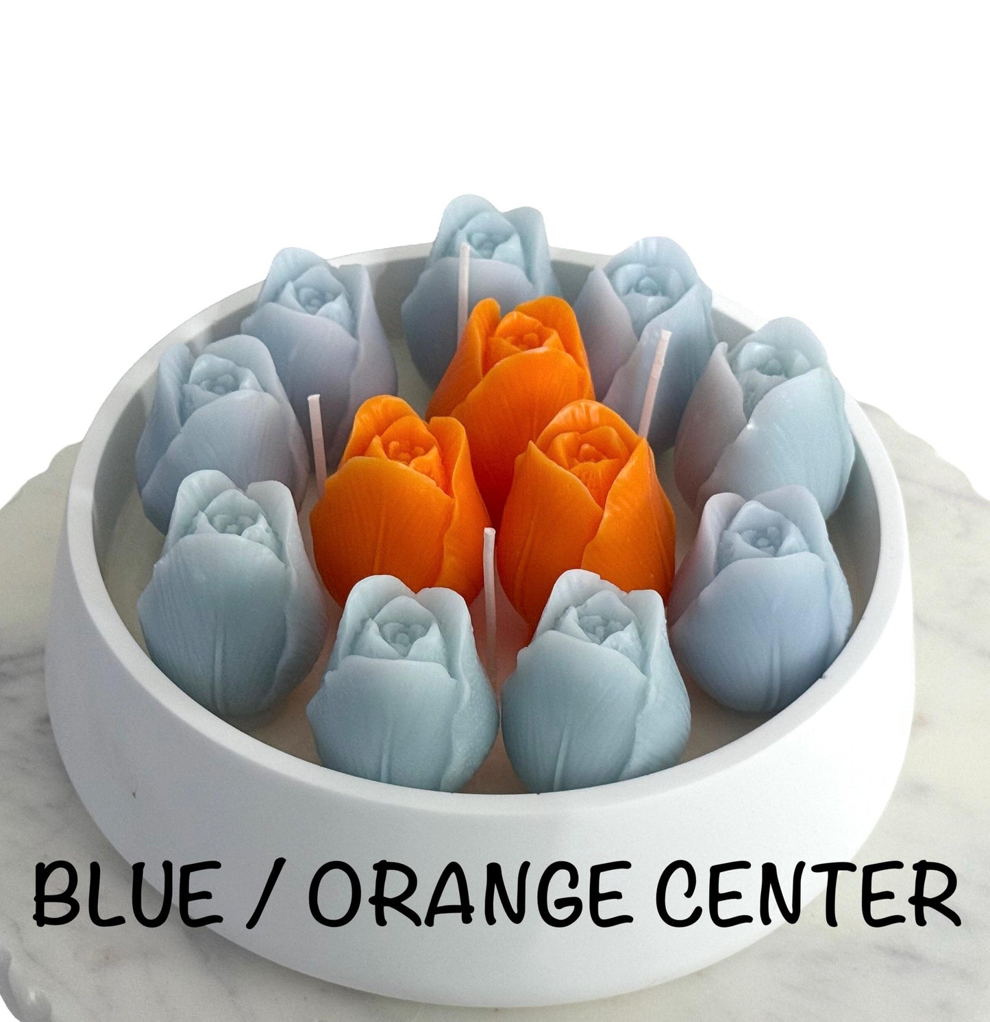 Tulips Handmade Soy Candles, Cozy Home Decor, Holiday Decorations, Housewarming Gift, Luxury Candle