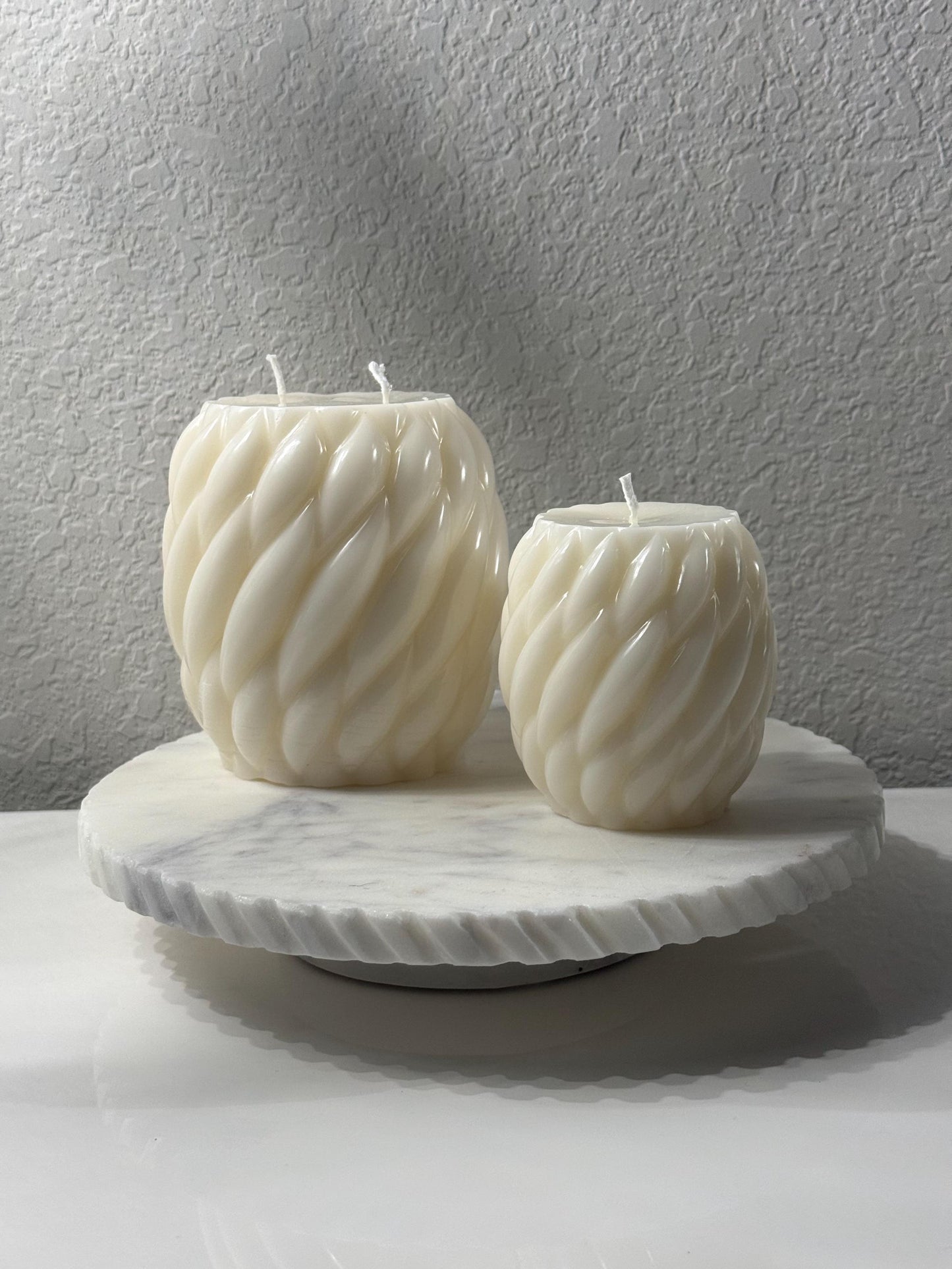 Handmade Soy Candles , Set of 2, Holiday Home Decor