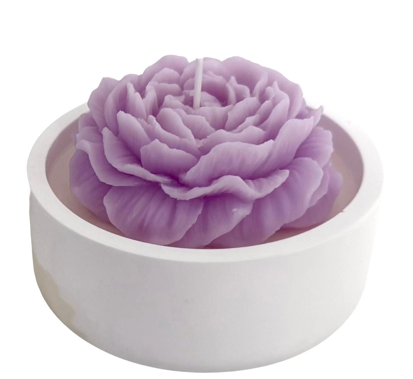 Peony Handmade Soy Candle, Wedding Decorations, Party Favors