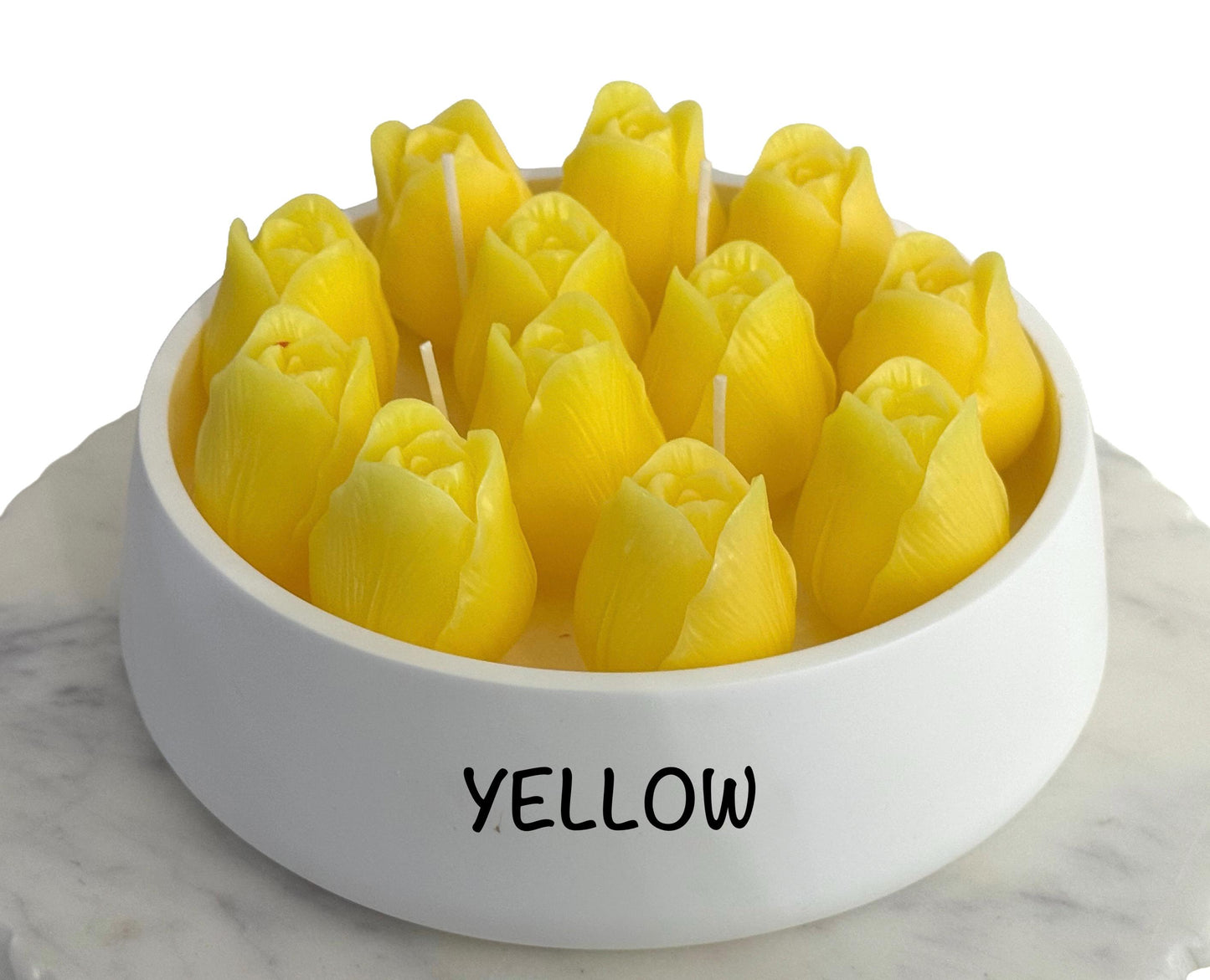 Tulips Handmade Soy Candles, Cozy Home Decor, Holiday Decorations, Housewarming Gift, Luxury Candle