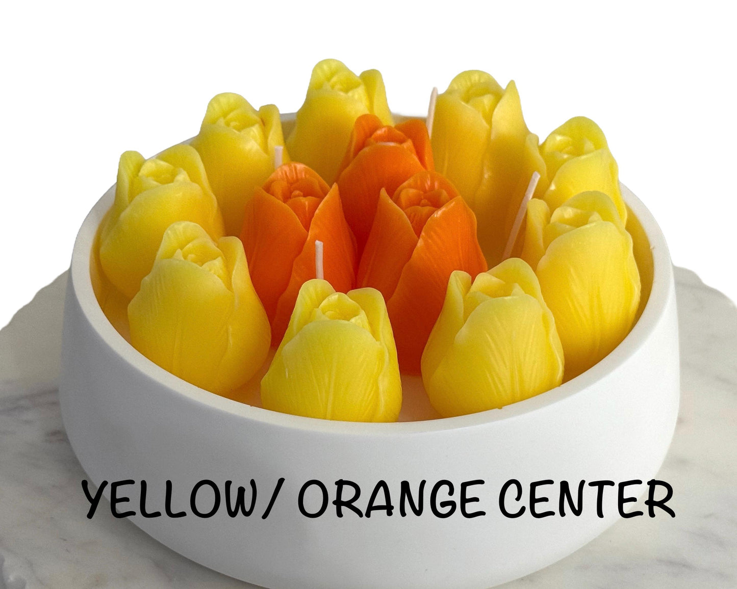 Tulips Handmade Soy Candles, Cozy Home Decor, Holiday Decorations, Housewarming Gift, Luxury Candle