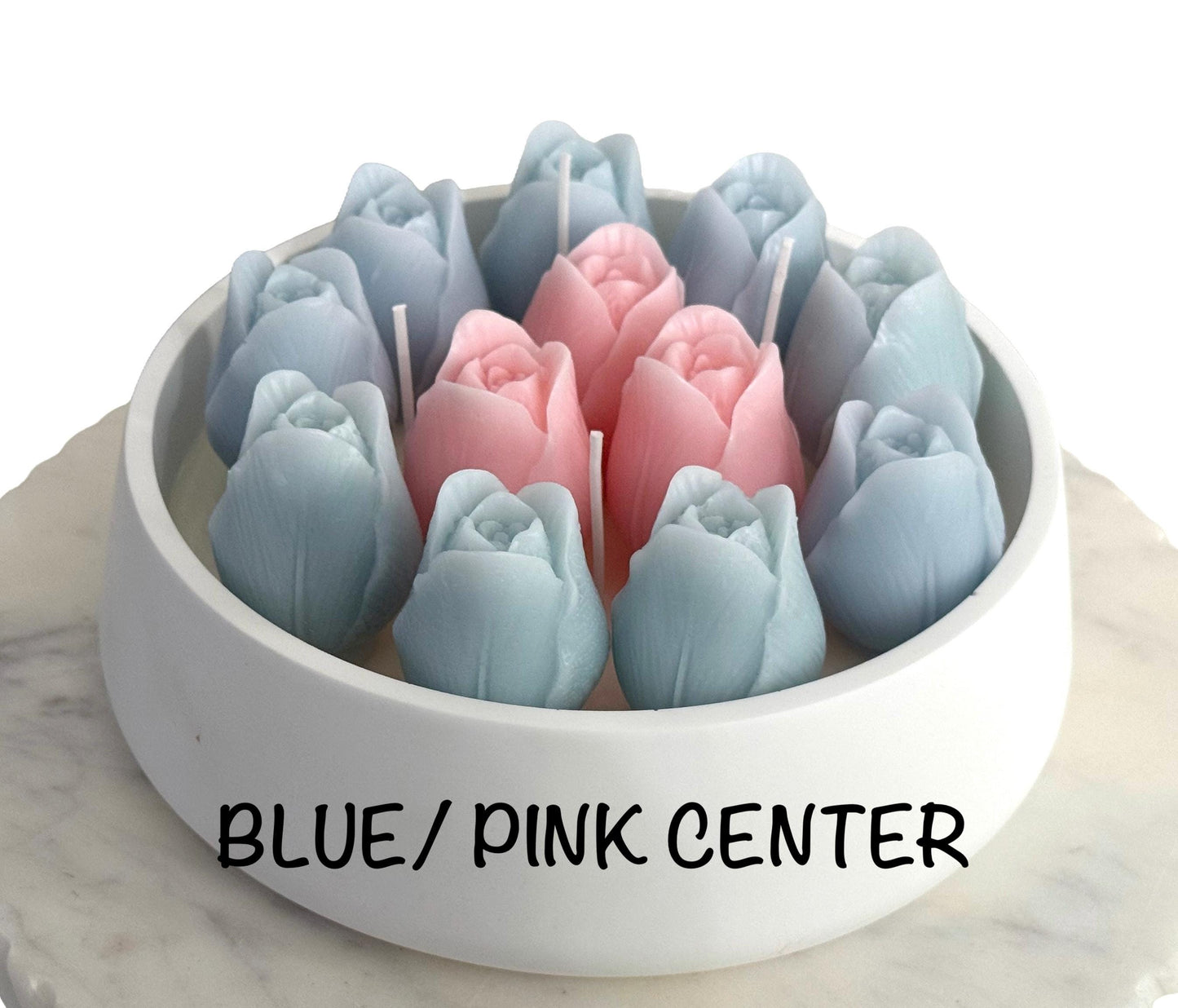 Tulips Handmade Soy Candles, Cozy Home Decor, Holiday Decorations, Housewarming Gift, Luxury Candle