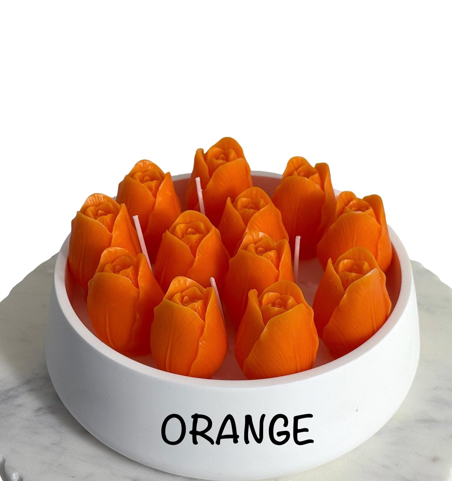 Tulips Handmade Soy Candles, Cozy Home Decor, Holiday Decorations, Housewarming Gift, Luxury Candle