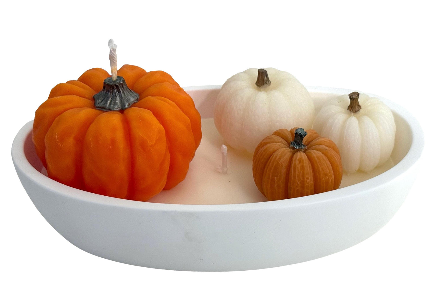Fall Pumpkins Handmade Soy Candles, Thanksgiving Home Decor, Holiday Decorations, Housewarming Gift, Luxury Candle