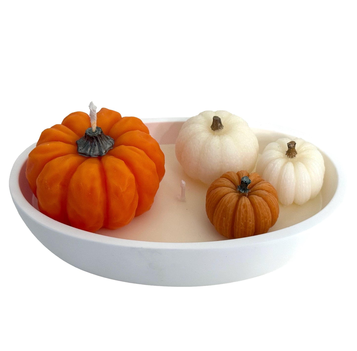 Fall Pumpkins Handmade Soy Candles, Thanksgiving Home Decor, Holiday Decorations, Housewarming Gift, Luxury Candle