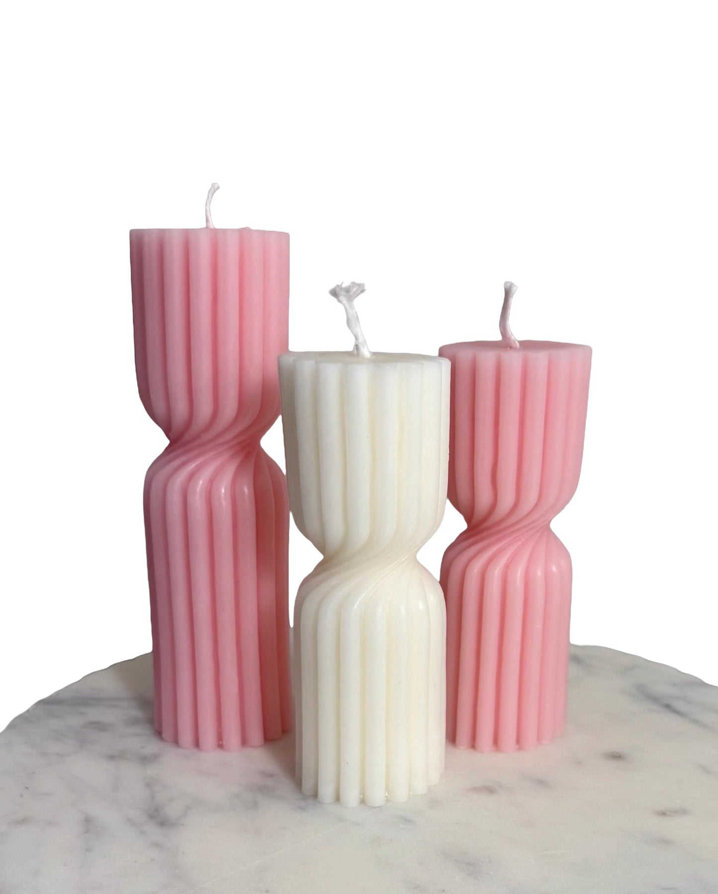 Geometric Handmade Soy Candles ,  Housewarming Gift, Modern Candles, Home Decor