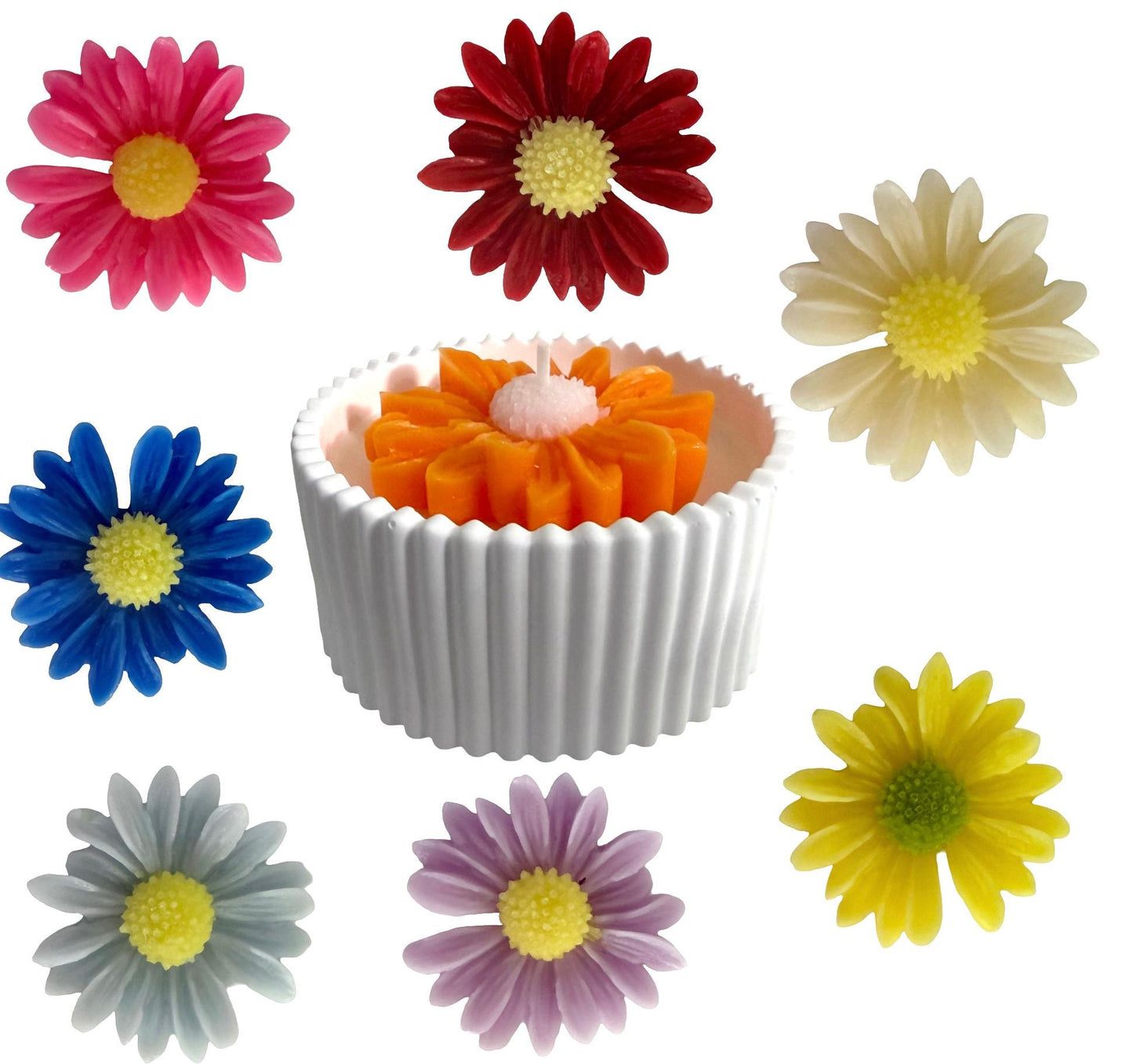 Daisy  Handmade Soy Candles, Cozy Home Decor, Holiday Decorations, Housewarming Gift, Luxury Candle