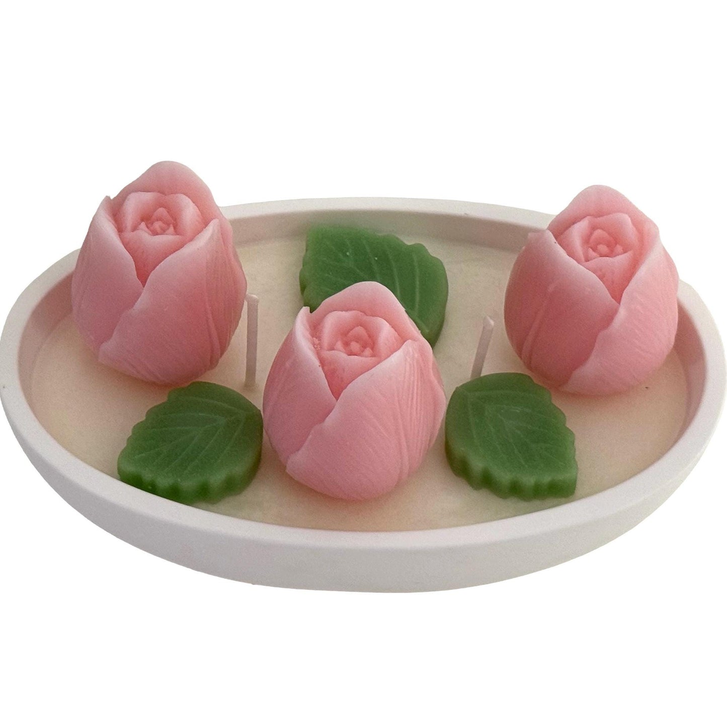Tulips Handmade Soy Candles, Mother's Day Gift, Cozy Home Decor, Holiday Decorations,  Luxury Candle