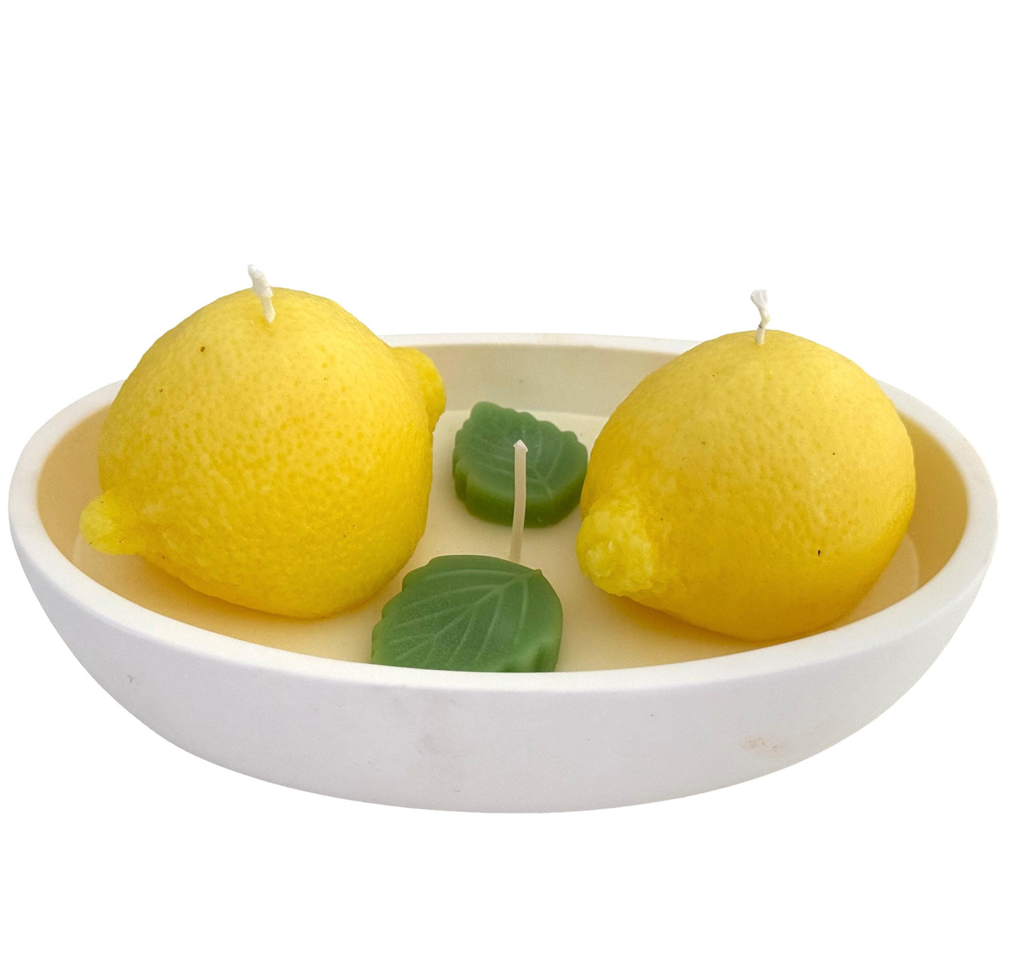 Lemons Handmade Soy Candles, Summer Home Decor,  Holiday Decorations,  Luxury Candle