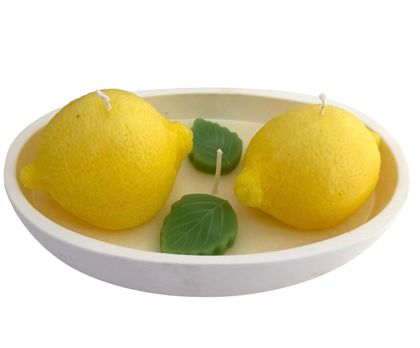 Lemons Handmade Soy Candles, Summer Home Decor,  Holiday Decorations,  Luxury Candle