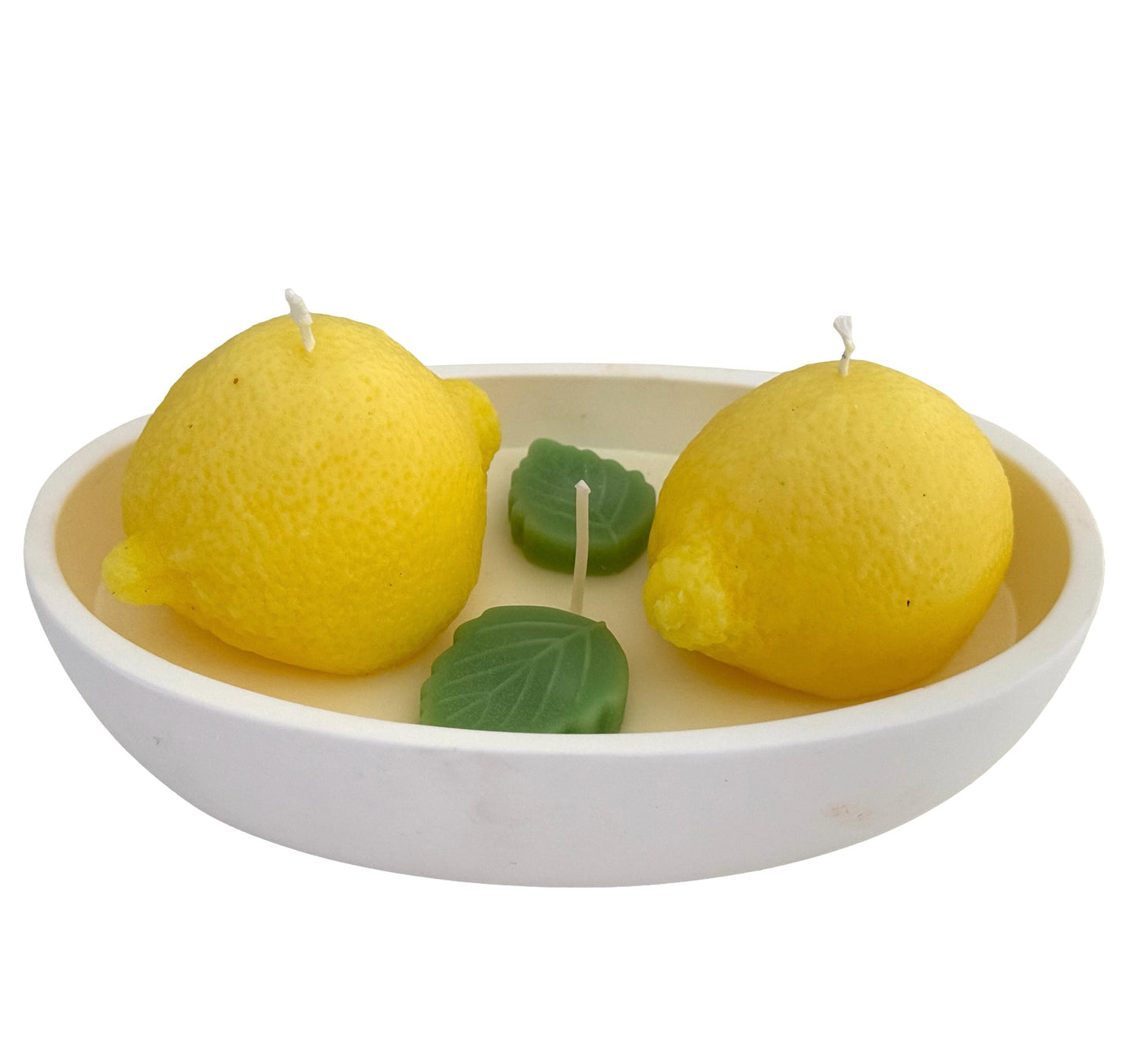 Lemons Handmade Soy Candles, Summer Home Decor,  Holiday Decorations,  Luxury Candle