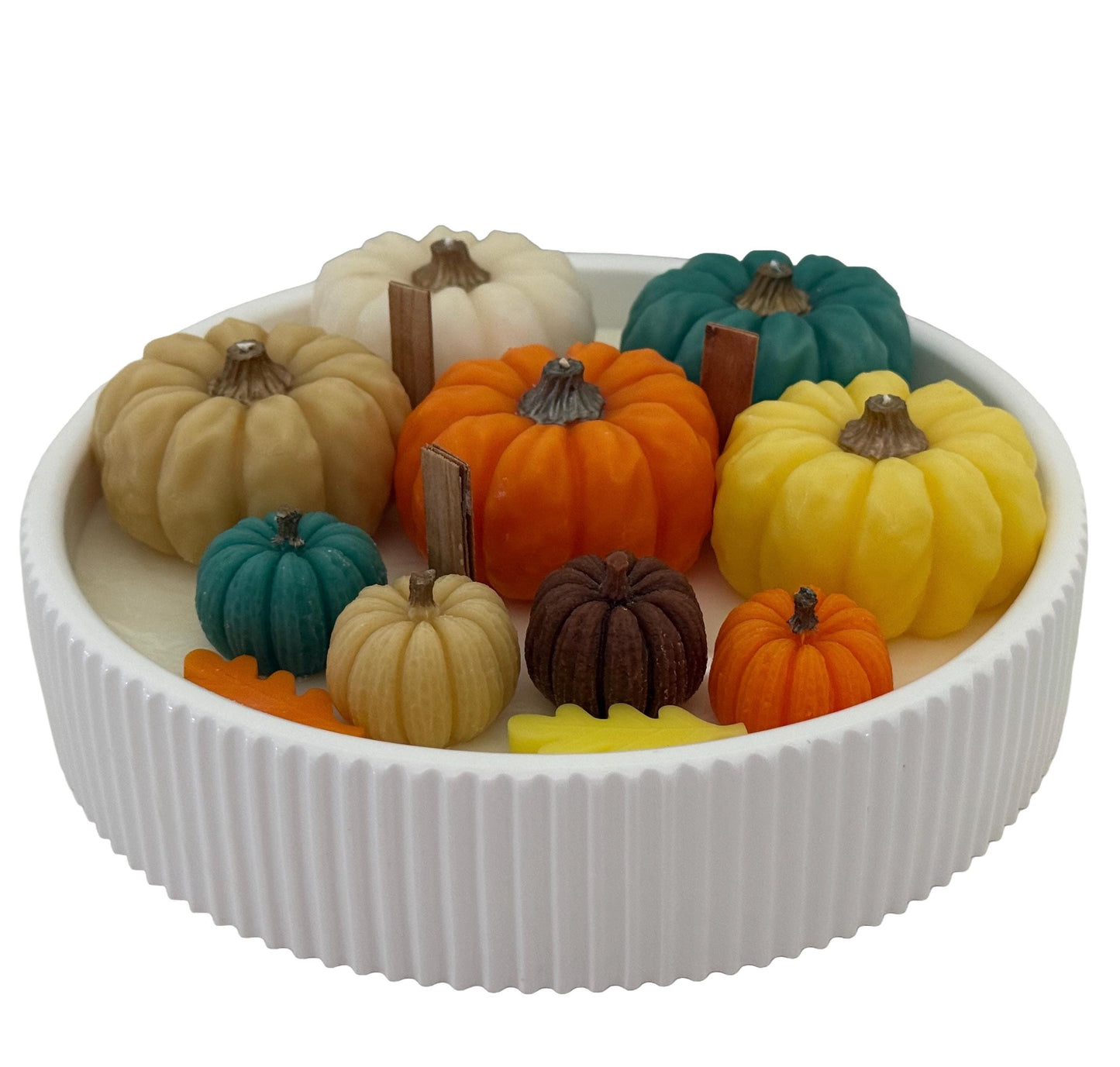 Fall Pumpkins Handmade Soy Candles, Thanksgiving Home Decor, Holiday Decorations, Housewarming Gift, Luxury Candle