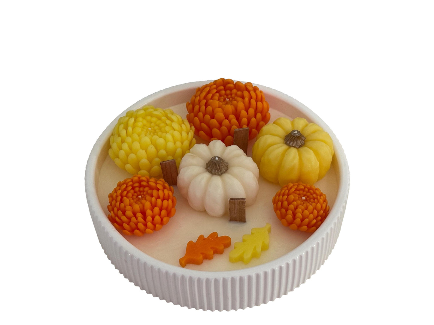 Fall Pumpkins Handmade Soy Candles, Thanksgiving Home Decor, Holiday Decorations, Housewarming Gift, Luxury Candle