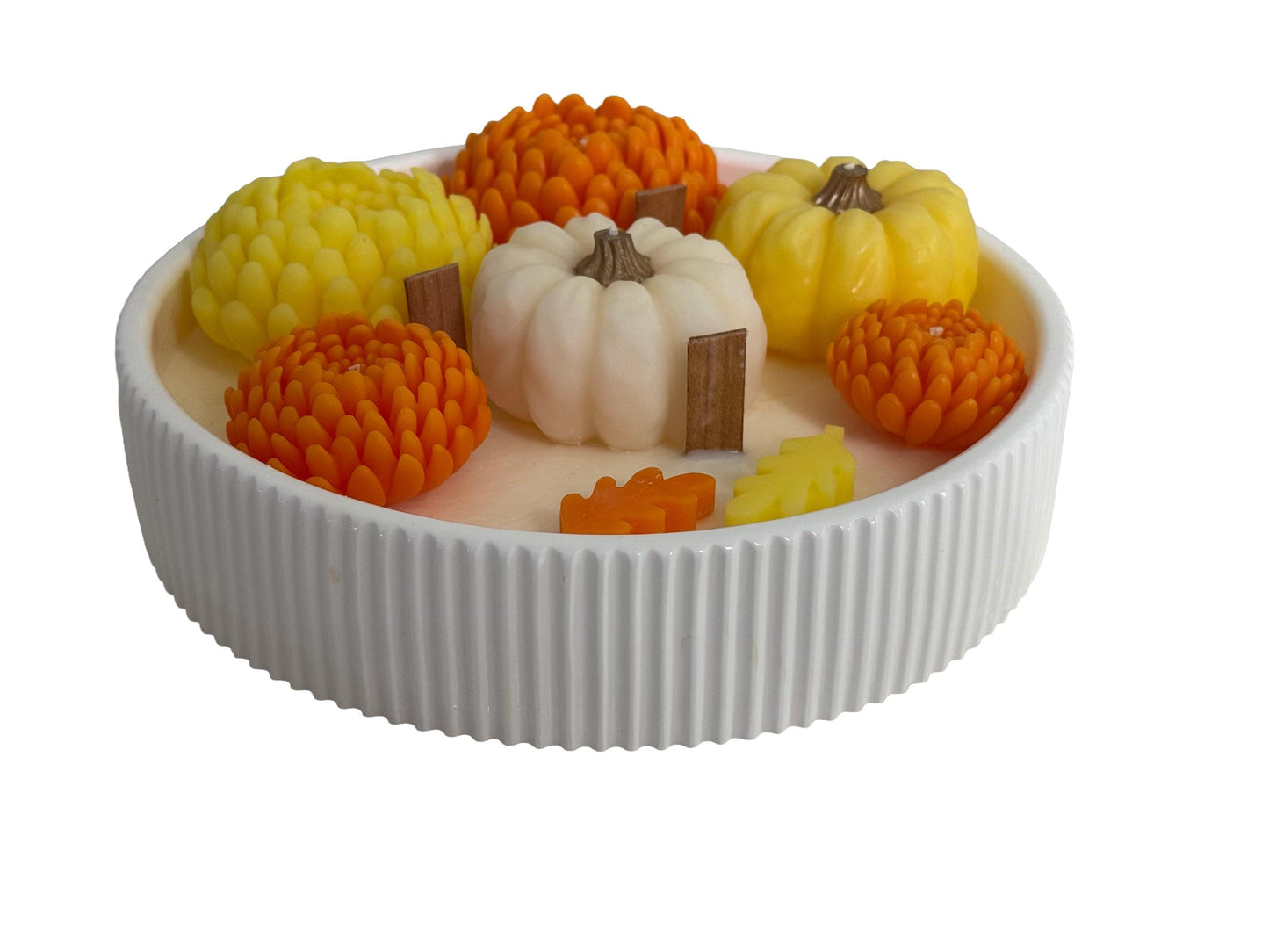 Fall Pumpkins Handmade Soy Candles, Thanksgiving Home Decor, Holiday Decorations, Housewarming Gift, Luxury Candle