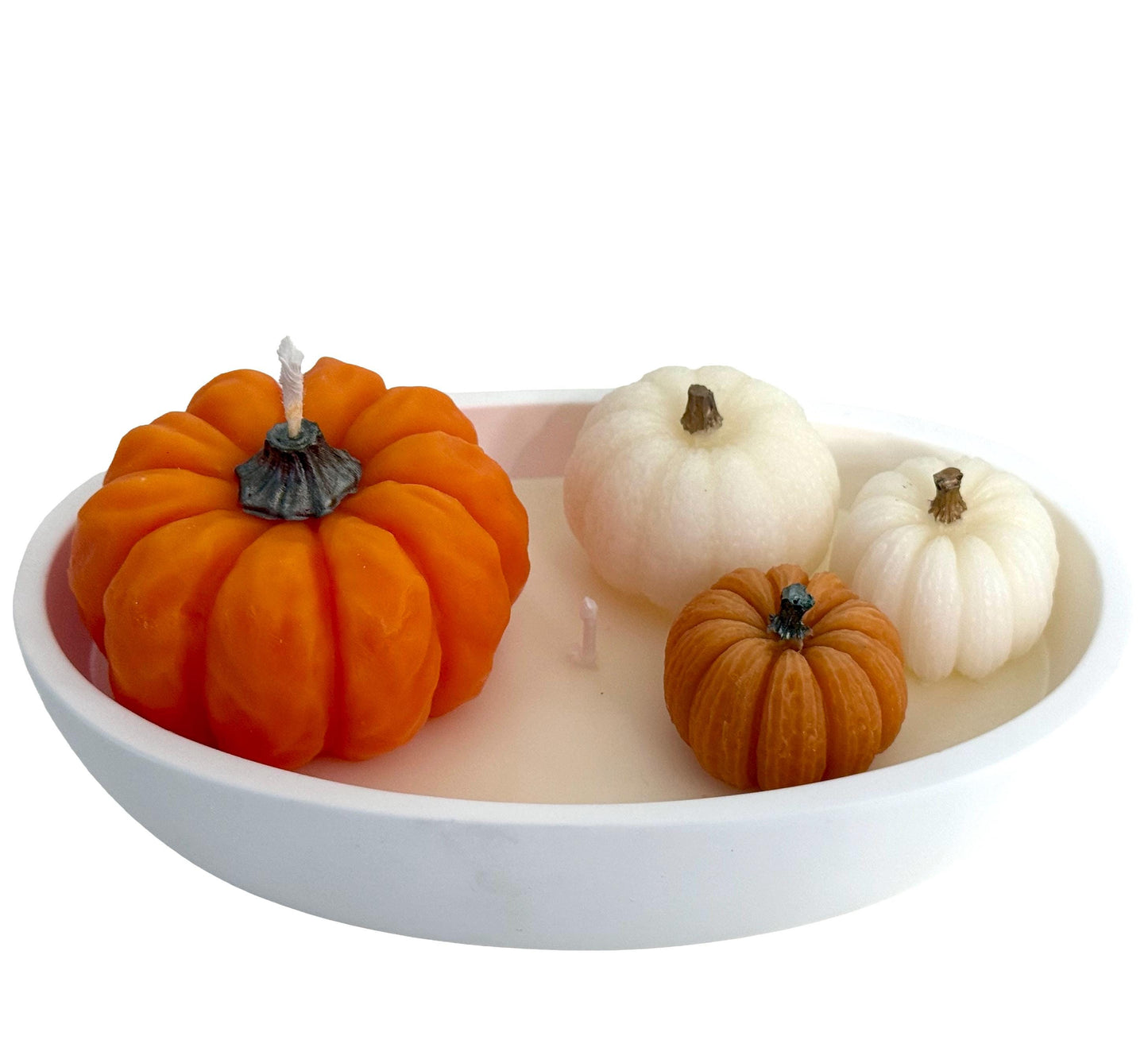 Fall Pumpkins Handmade Soy Candles, Thanksgiving Home Decor, Holiday Decorations, Housewarming Gift, Luxury Candle