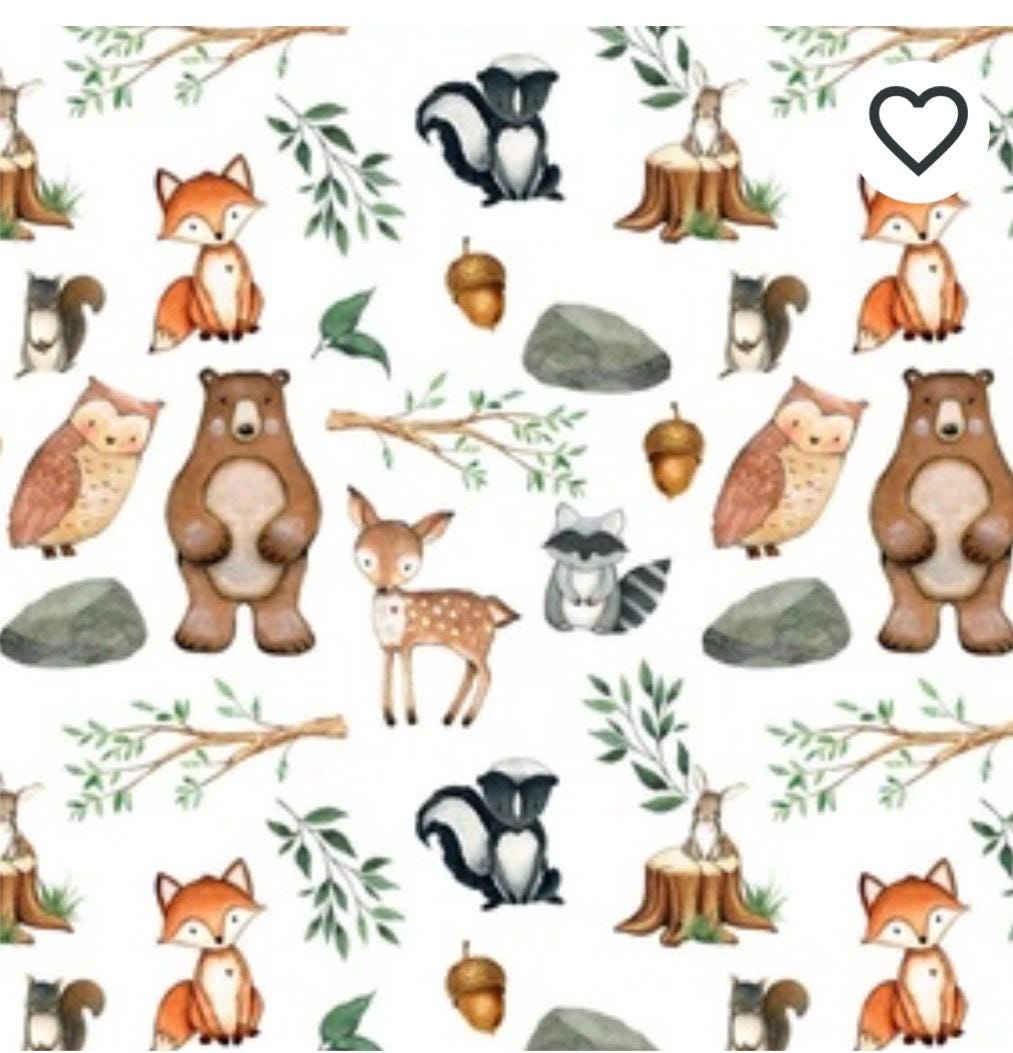 Woodland Baby Bedding , Woodlands Nursery Quilt